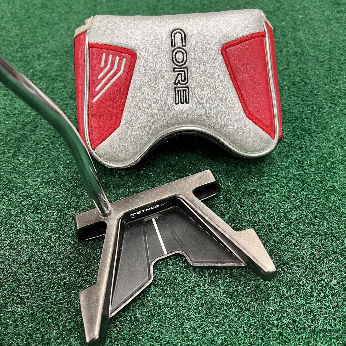 NIKE Method Core Drone 35.5" Mallet Putter Original Grip Men's Right Hand w/HC