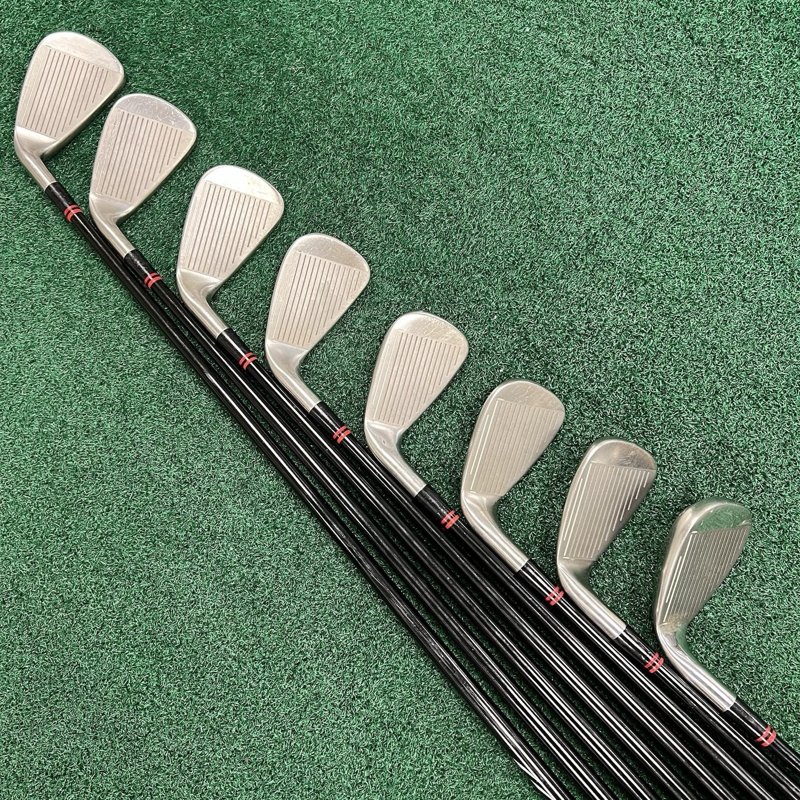 ORLIMAR Hip Steel Iron Set 4-PW+SW Men's Right Hand Regular Flex Graphite Shafts