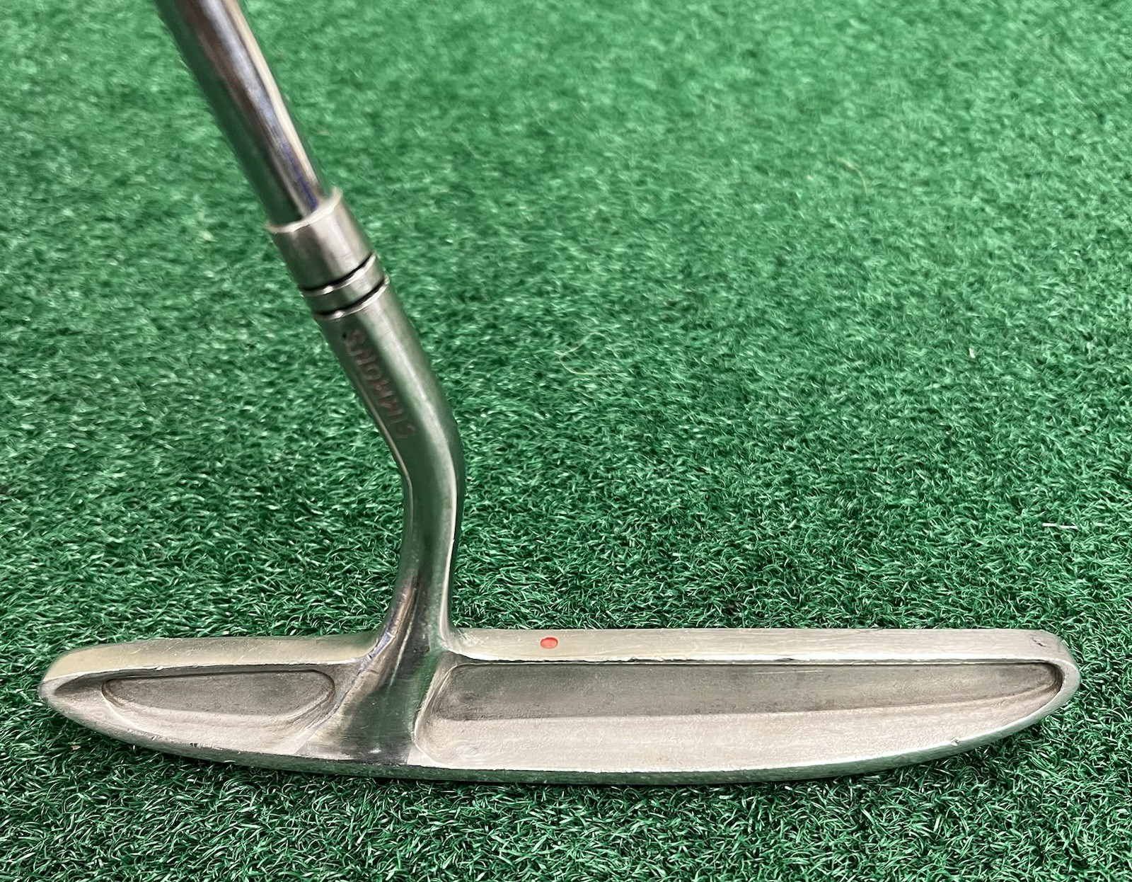 Pat Simmons Tiger Shark Great White Oversized Putter 35" Right Handed 7” Blade