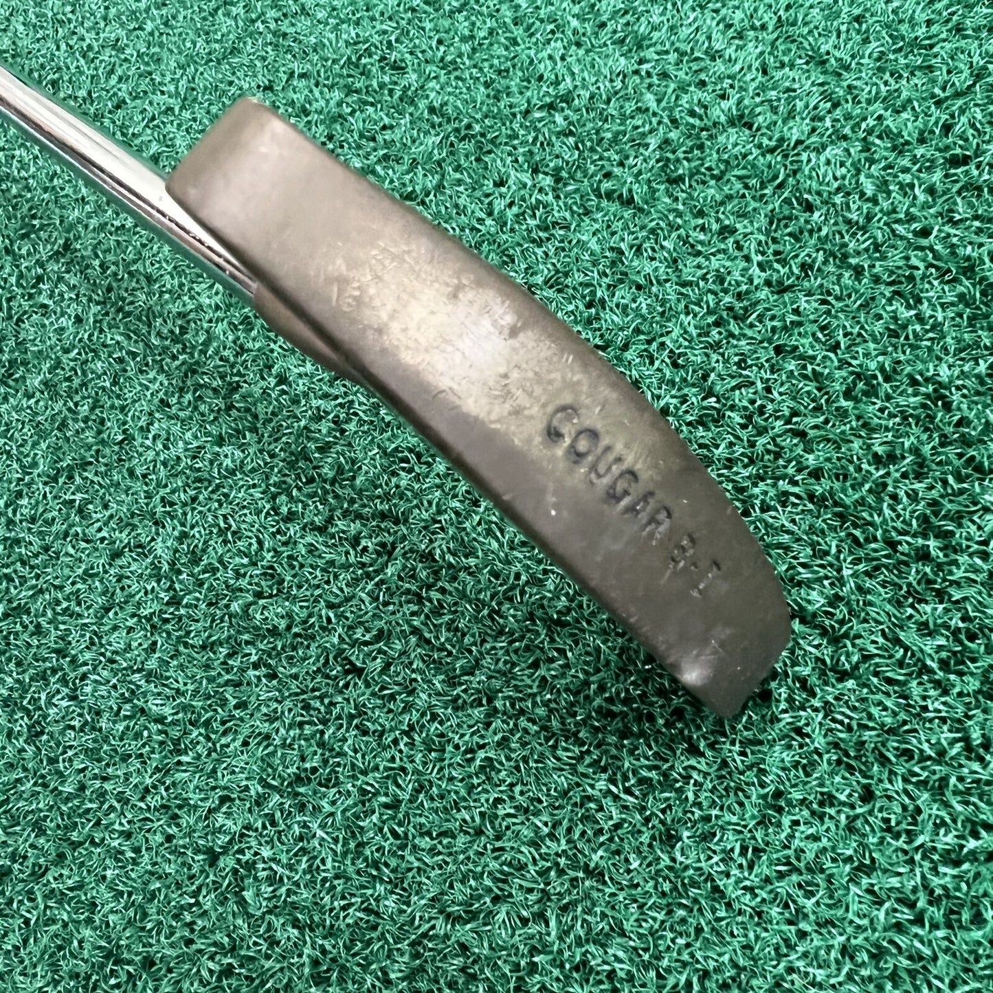 Vintage Cougar Series Golf Putter 36" Flanged Putter Men's Right Hand Steel