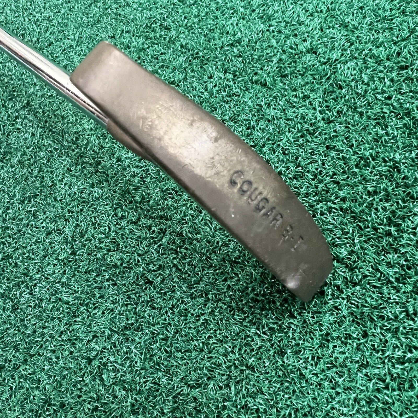 Vintage Cougar Series Golf Putter 36" Flanged Putter Men's Right Hand Steel