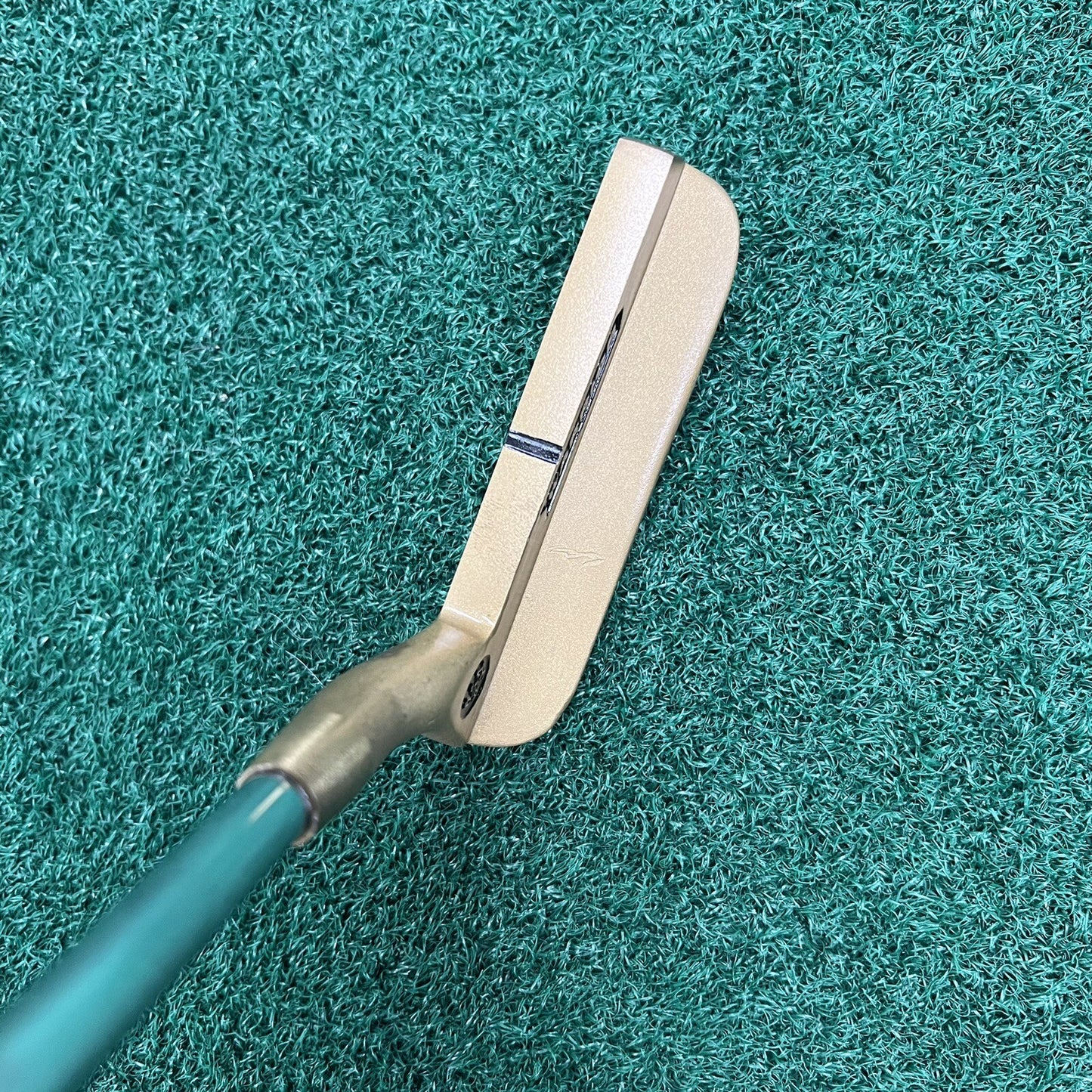 Bridgeport #3 U.S.A Warrior Brass Blade Golf Putter Men's Right Hand Vintage