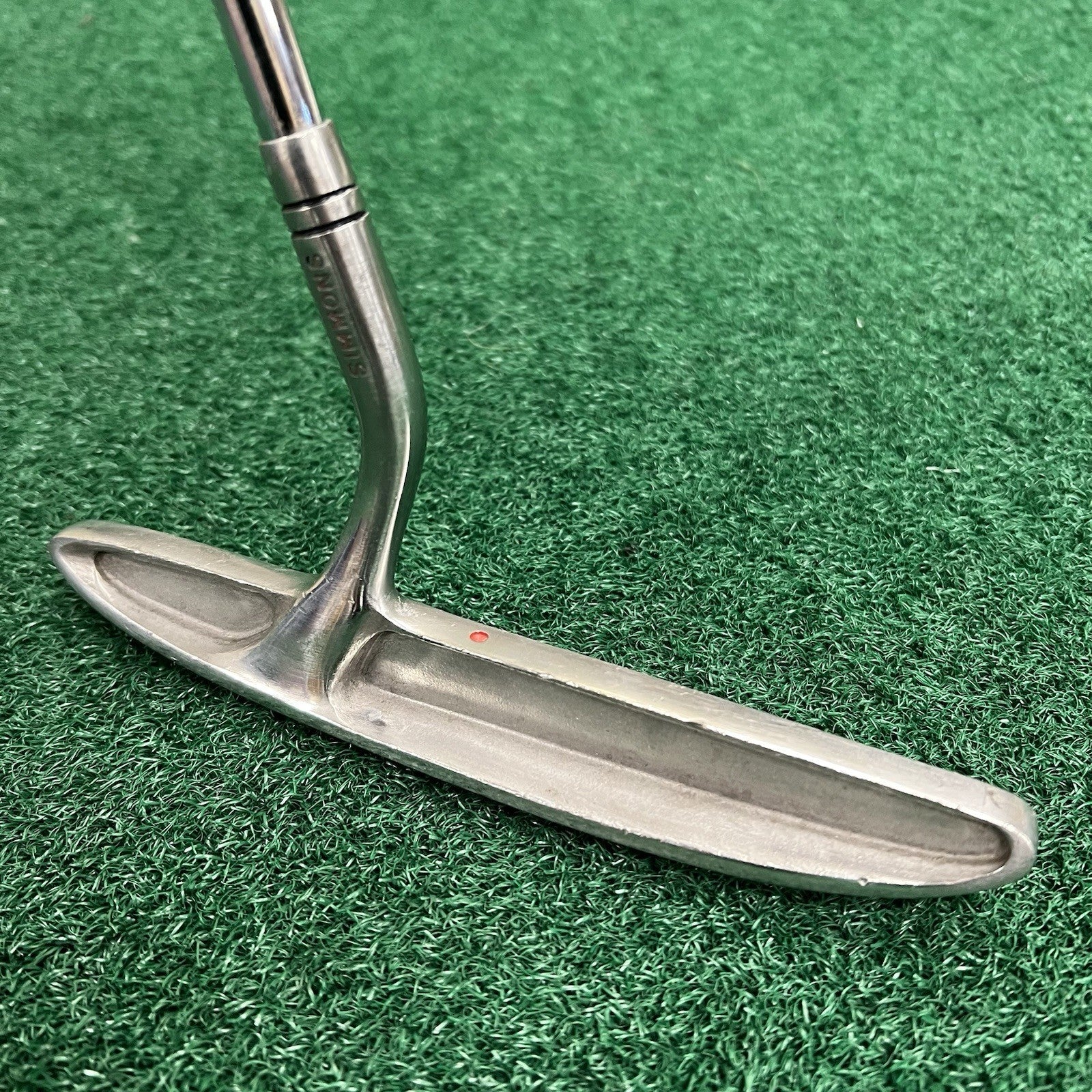 Pat Simmons Tiger Shark Great White Oversized Putter 35" Right Handed 7” Blade