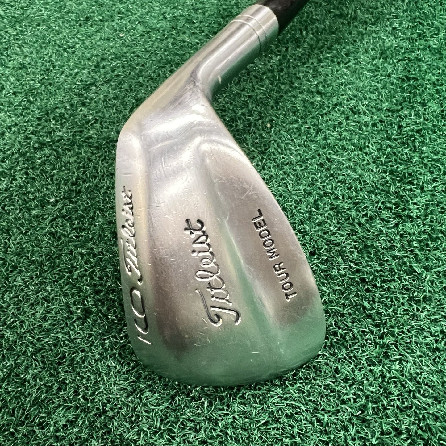 Titleist 1980s Tour Model Satin Forged Single 9 Iron Stiff Flex Steel Right Hand