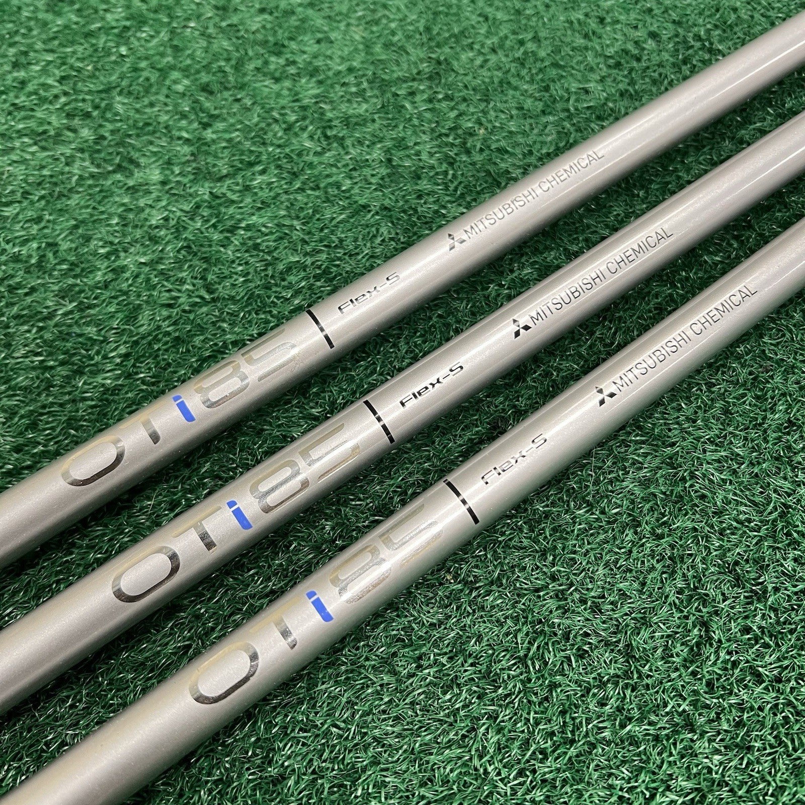 (3) Mitsubishi Chemical OTi 85 On Target 85g 3PC Wedge Shaft Set Stiff Flex