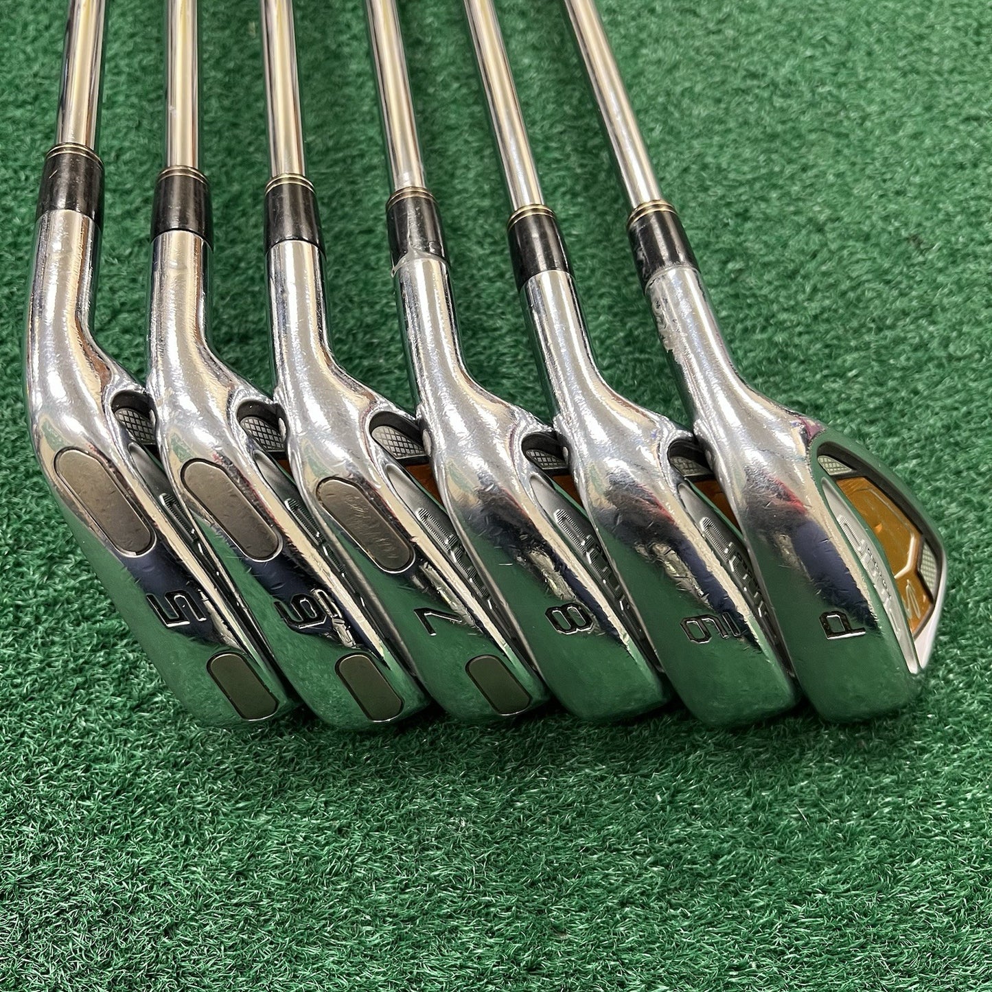 King Cobra Forged Amp Iron Set 5-PW Right Handed KBS Tour S+ Stiff Flex Steel
