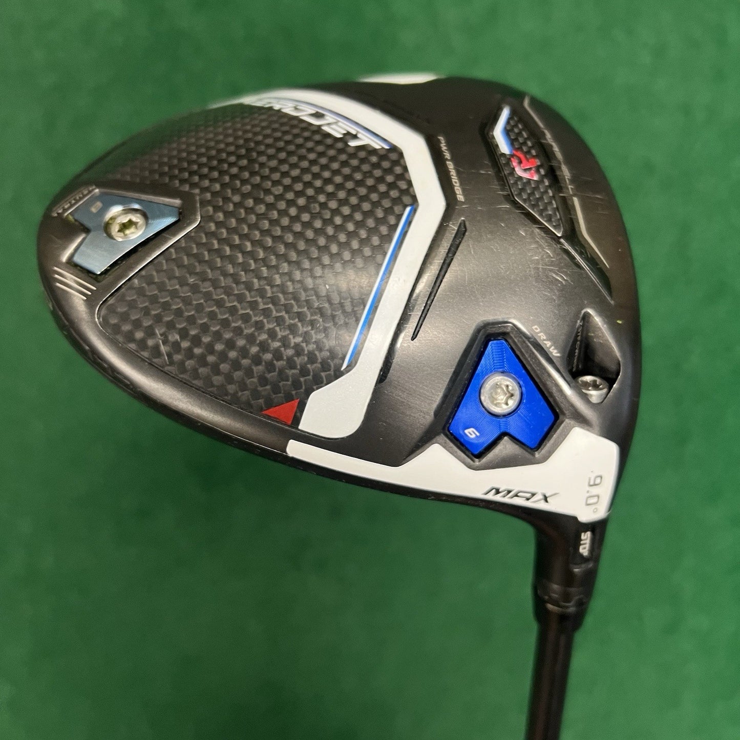 Cobra King Aerojet MAX 9.0° Driver MRH Stiff Flex Helium F4 Graphite Shaft 45.5"