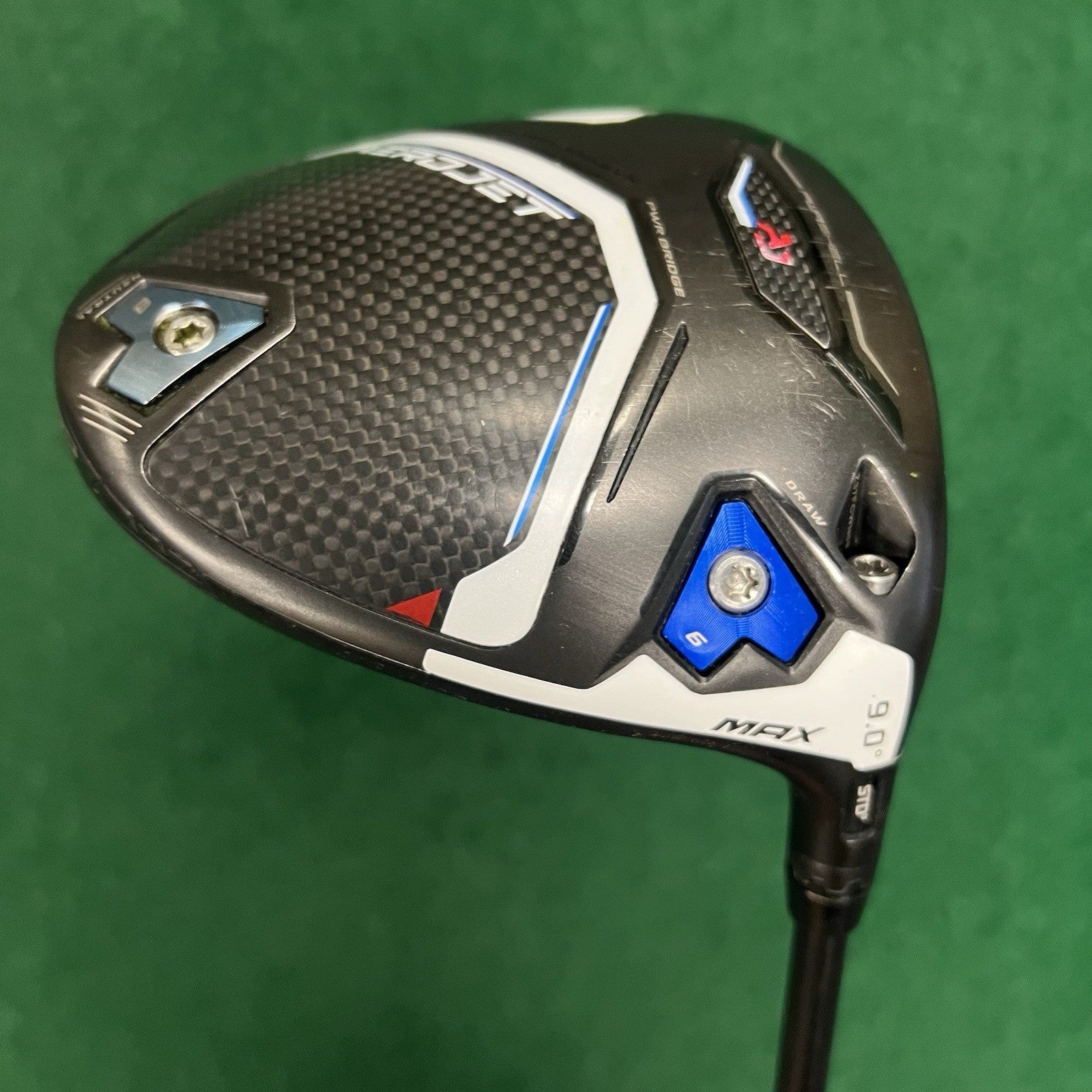 Cobra King Aerojet MAX 9.0° Driver MRH Stiff Flex Helium F4 Graphite Shaft 45.5"