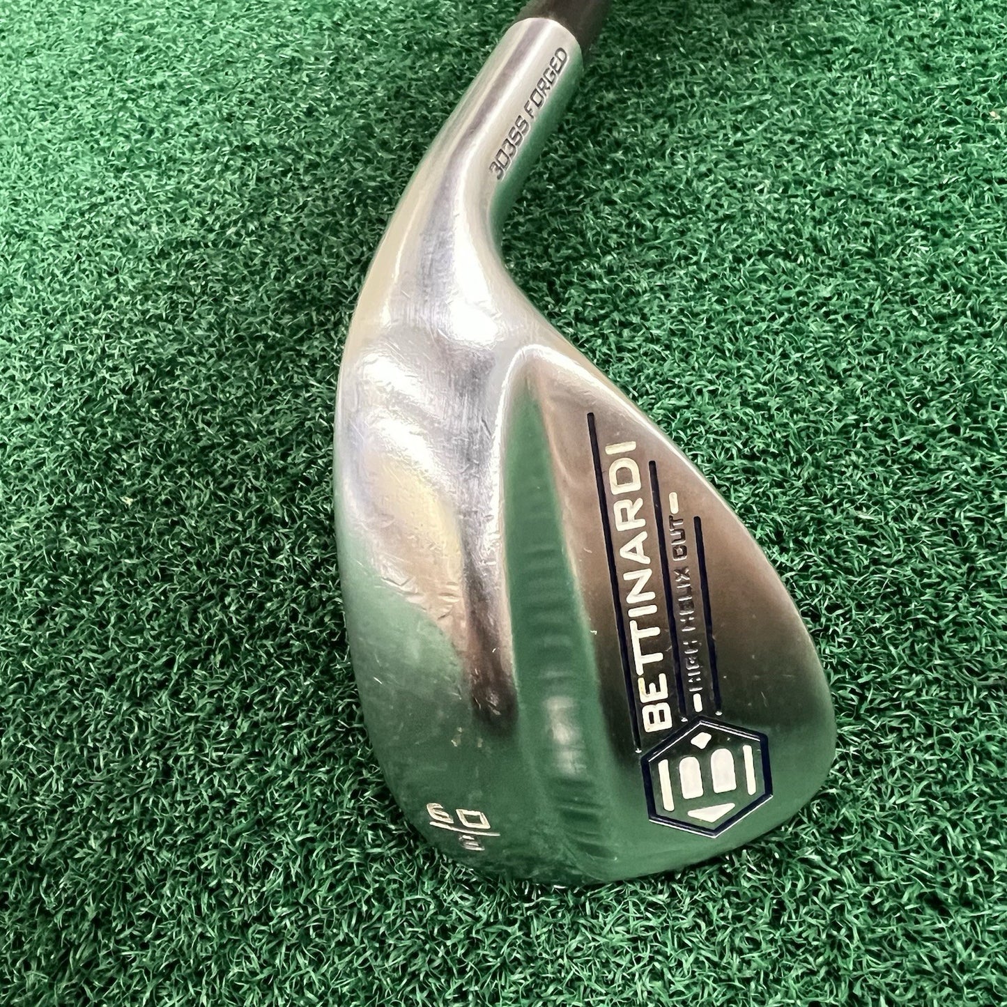 Bettinardi High Helix Cut Chrome Wedge 60°-08° Men's Right Hand KBS Hi Rev 125