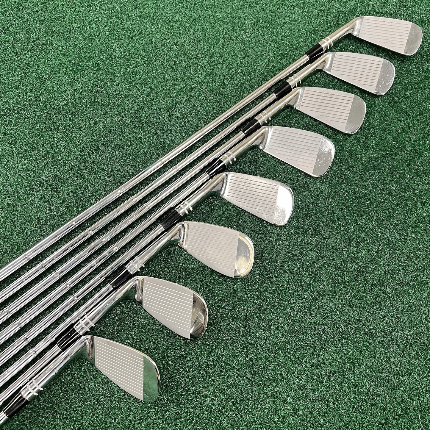 Wilson Sam Snead Blue Ridge 3-PW Iron Set Right Handed Regular Flex Steel CLEAN!