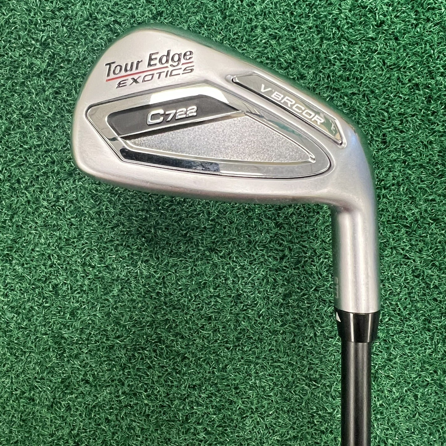 Tour Edge Exotics C722 VIBRCOR Single 7 Iron Fitting Club Standard - 2° Flat