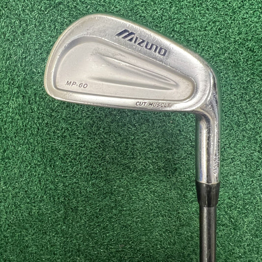 Mizuno MP-60 Single 6 Iron Men's Right Hand Stiff Flex Graphite Shaft 37.5"