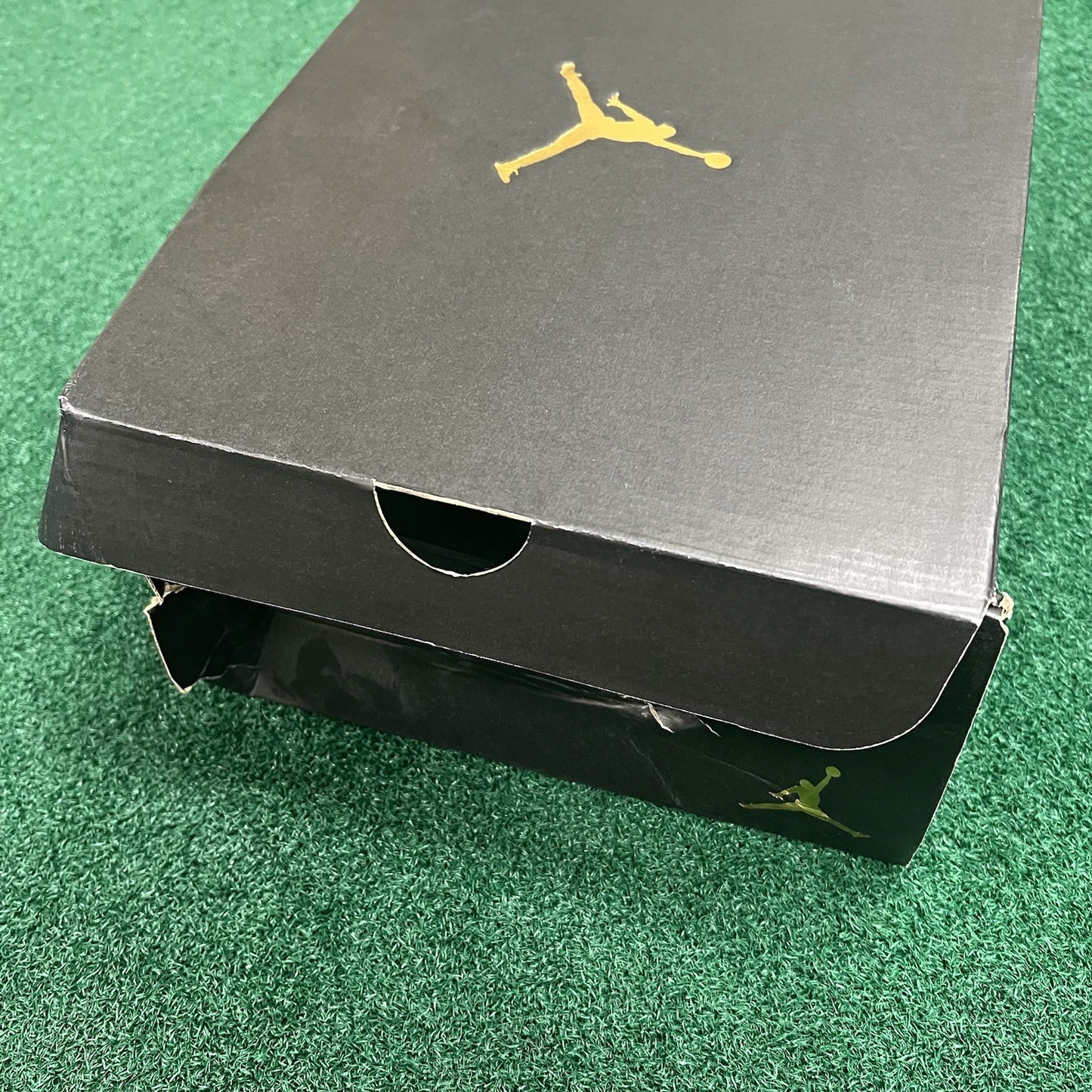 Nike Golf Air Jordan 12 Low Golf Shoes Size 11.5 White Gold DM0106 117 Brand NEW
