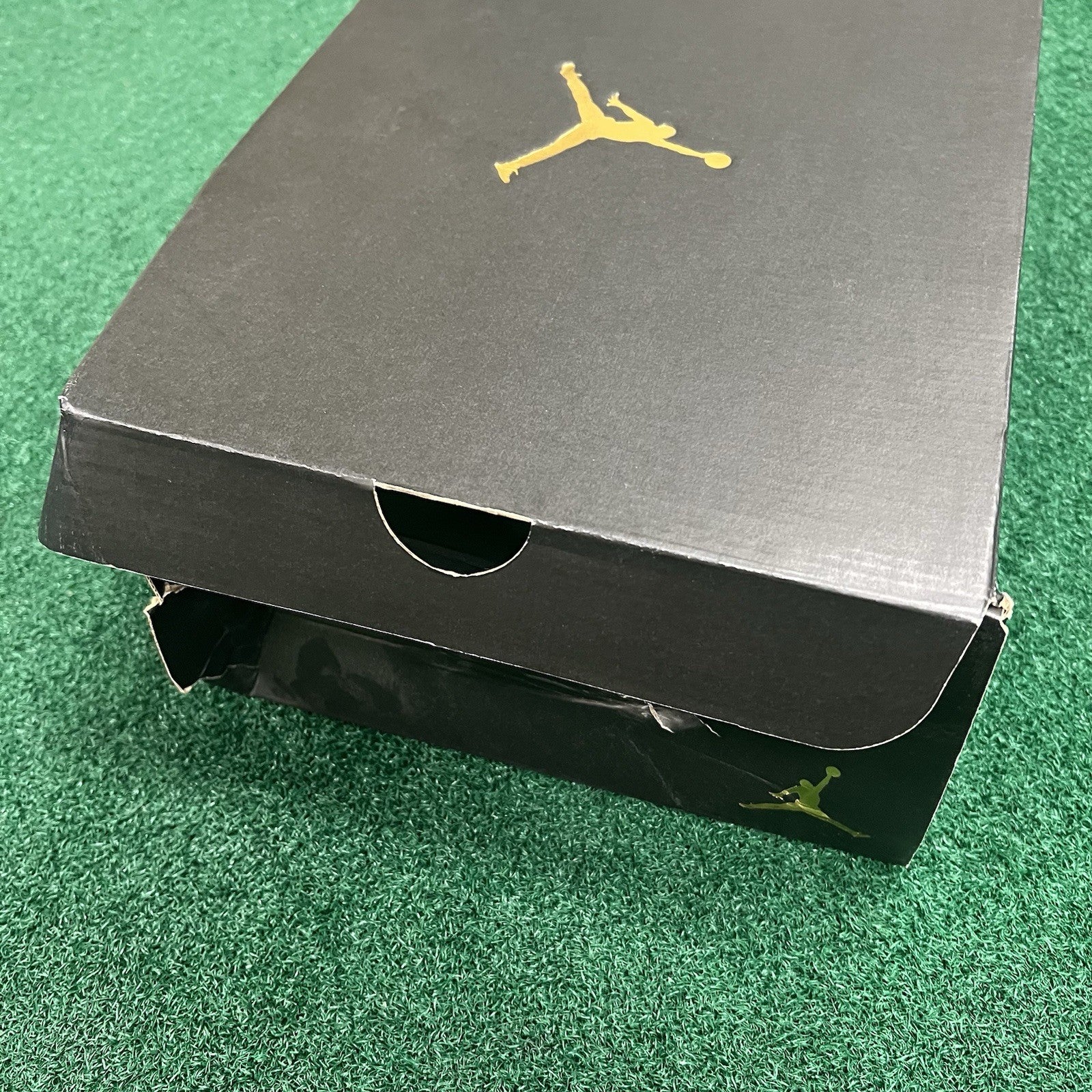 Nike Golf Air Jordan 12 Low Golf Shoes Size 11.5 White Gold DM0106 117 Brand NEW