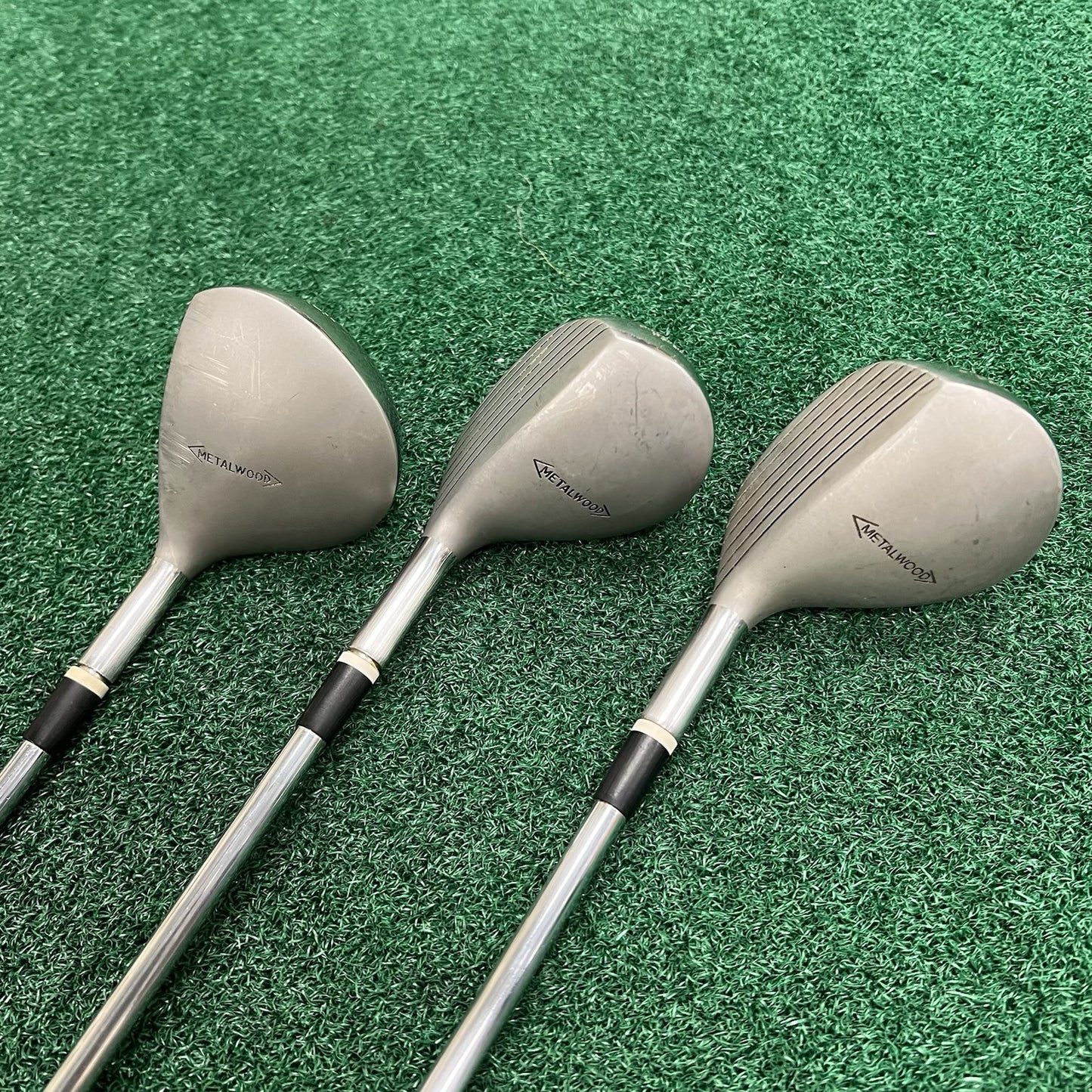 TaylorMade Tour Cleek III/Original Wood Set MRH Regular Flex Steel Shafts (3)