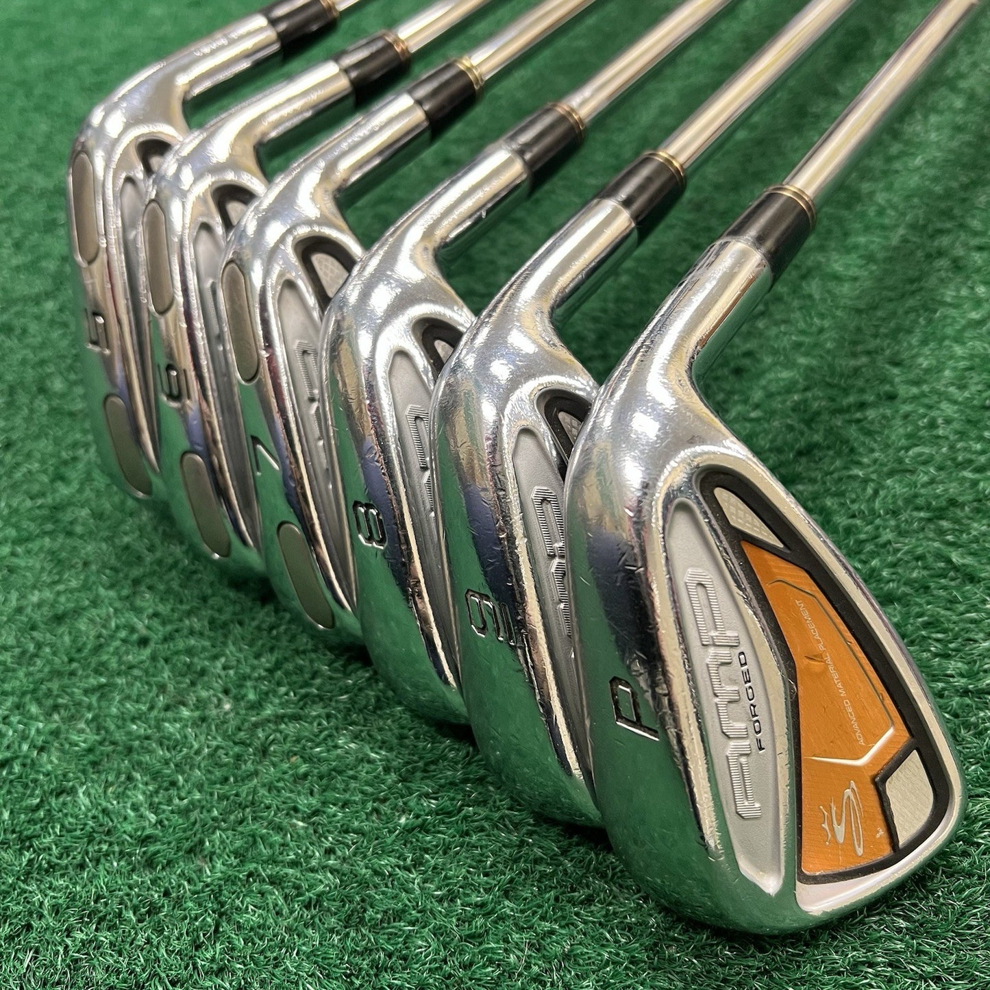 King Cobra Forged Amp Iron Set 5-PW Right Handed KBS Tour S+ Stiff Flex Steel