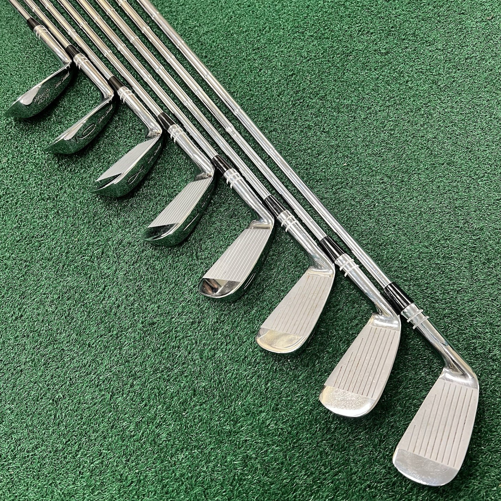 Wilson Sam Snead Blue Ridge 3-PW Iron Set Right Handed Regular Flex Steel CLEAN!