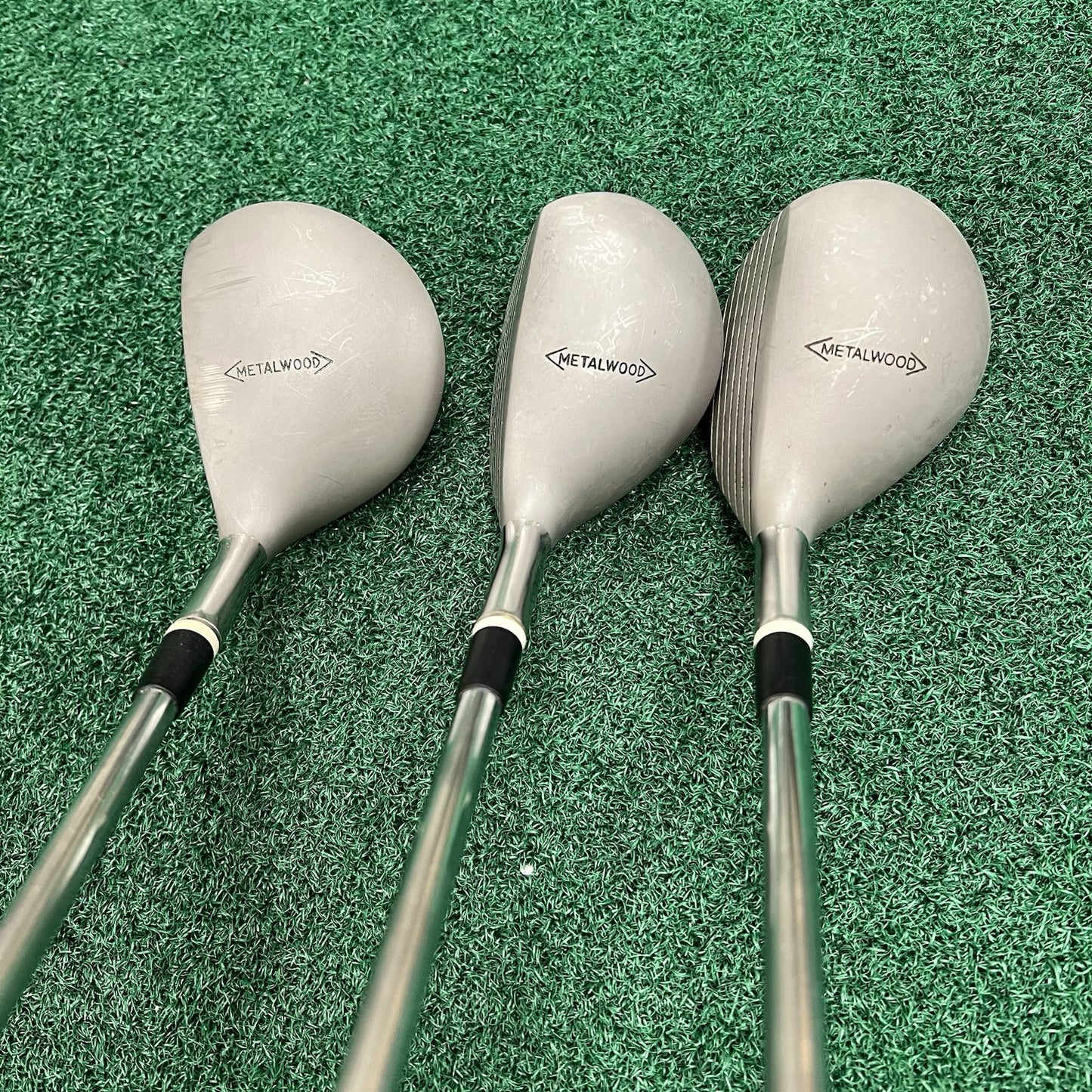 TaylorMade Tour Cleek III/Original Wood Set MRH Regular Flex Steel Shafts (3)