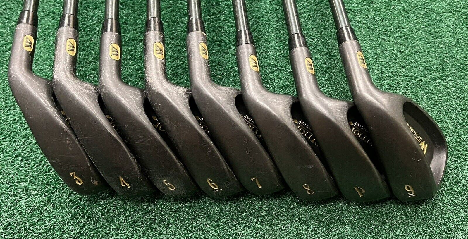 Warrior TCP Technology Black Gunmetal Iron Set 3-PW MRH Regular Flex Graphite
