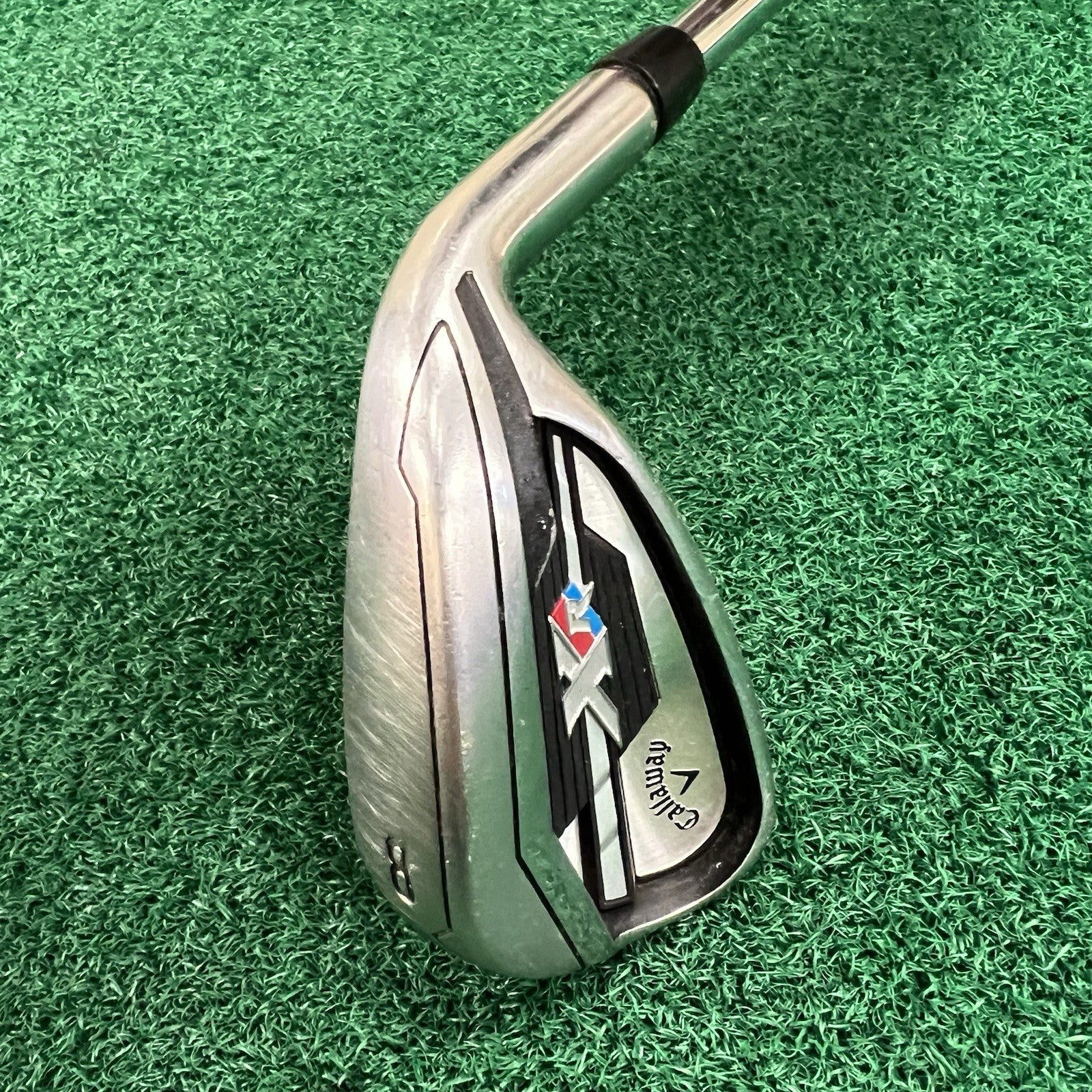 Callaway XR Single 8 Iron Stiff Flex KBS Tour V 90 Steel Shaft Men's Right Hand