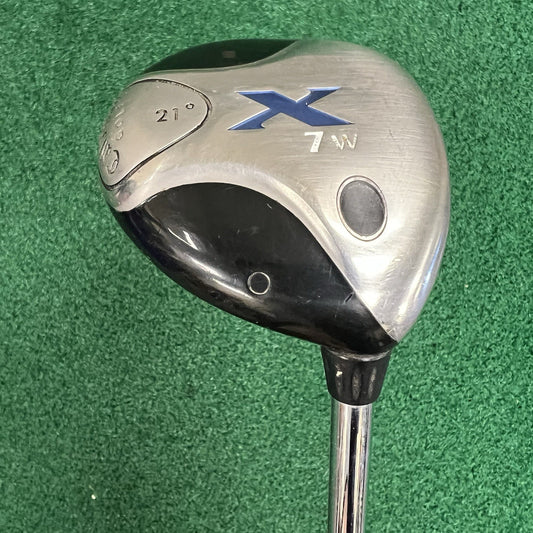 Callaway X 21° #7 Fairway Wood Men's Right Hand Uniflex Steel Shaft