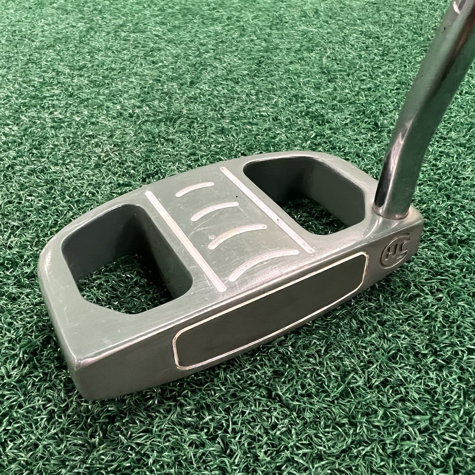 Carbite Green HC Half Mallet Putter Men's Right Hand Steel Shaft New Grip!