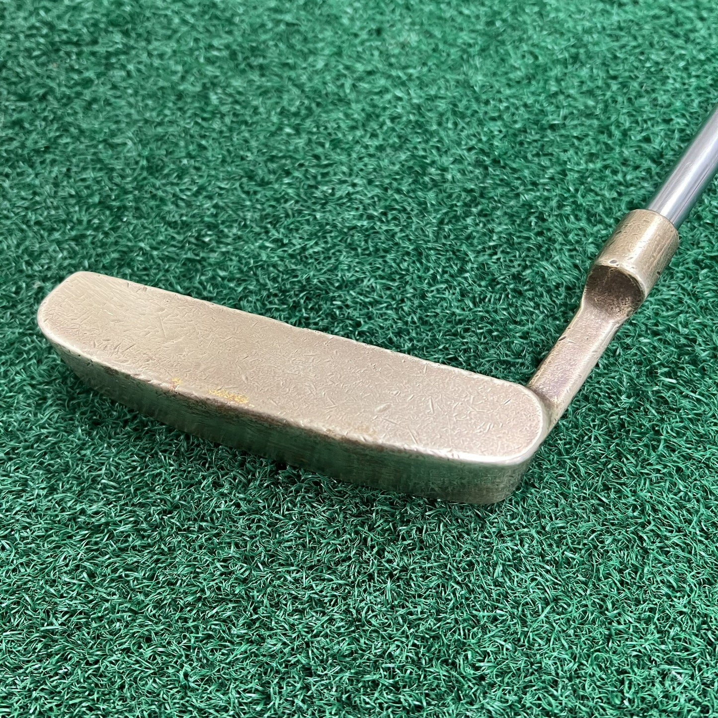 PING L Blade Bronze Heel Shafted Putter 34” Golf Club Right Handed Steel Shaft
