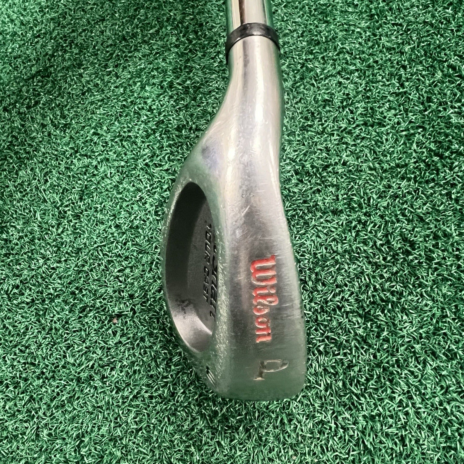 Left Hand Wilson Fat Shaft Tour Cast PW Pitching Wedge Right Handed Stiff Flex