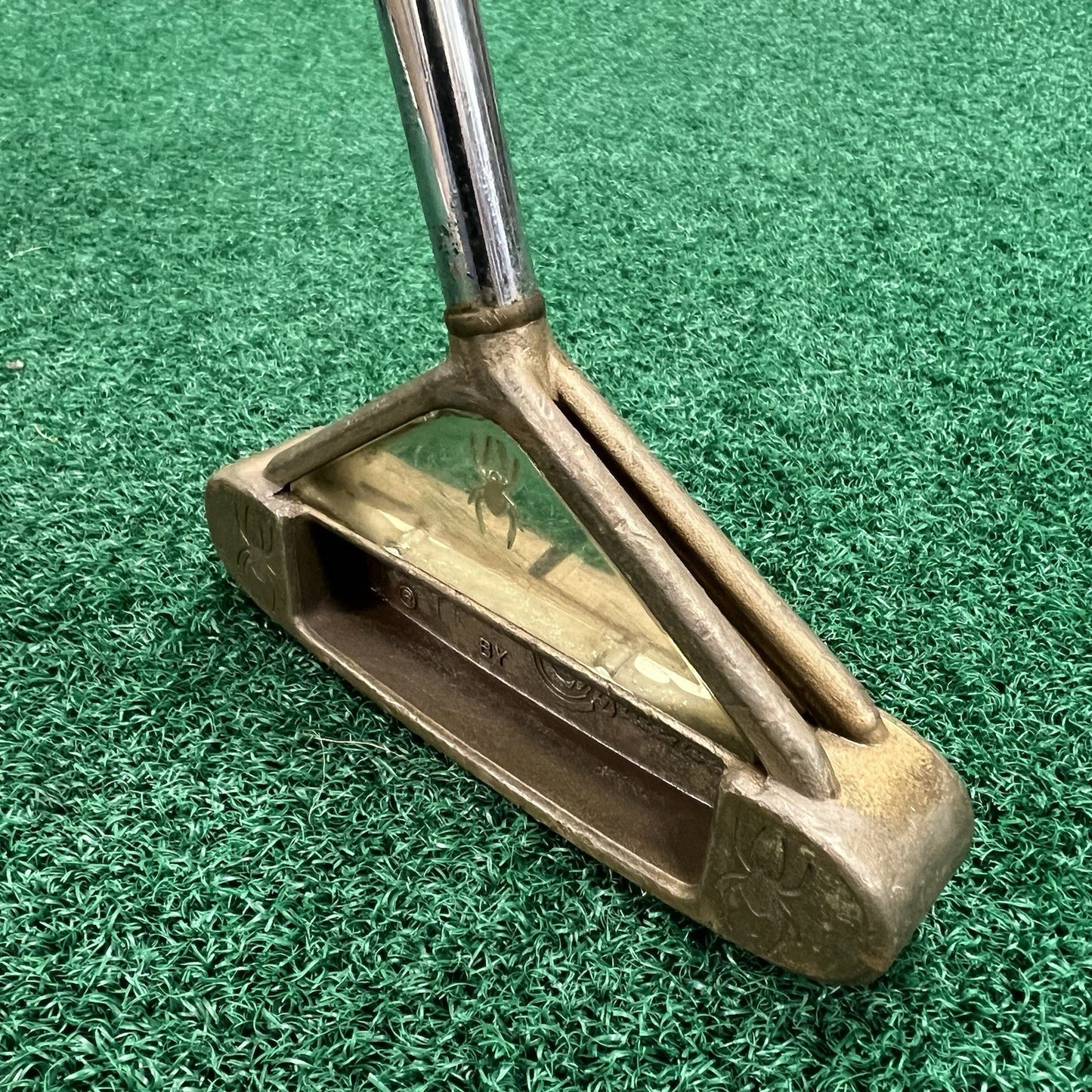 Vintage Spider Putter By Confidence Right Handed Blade Putter Steel Shaft 35"