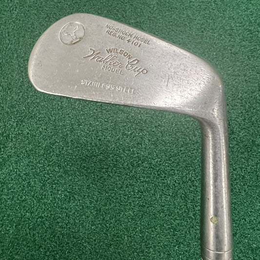 Wilson Deluxe Mashie Walker Cup No. 4101 Single 6 Iron Steel Shaft MRH 36.5"