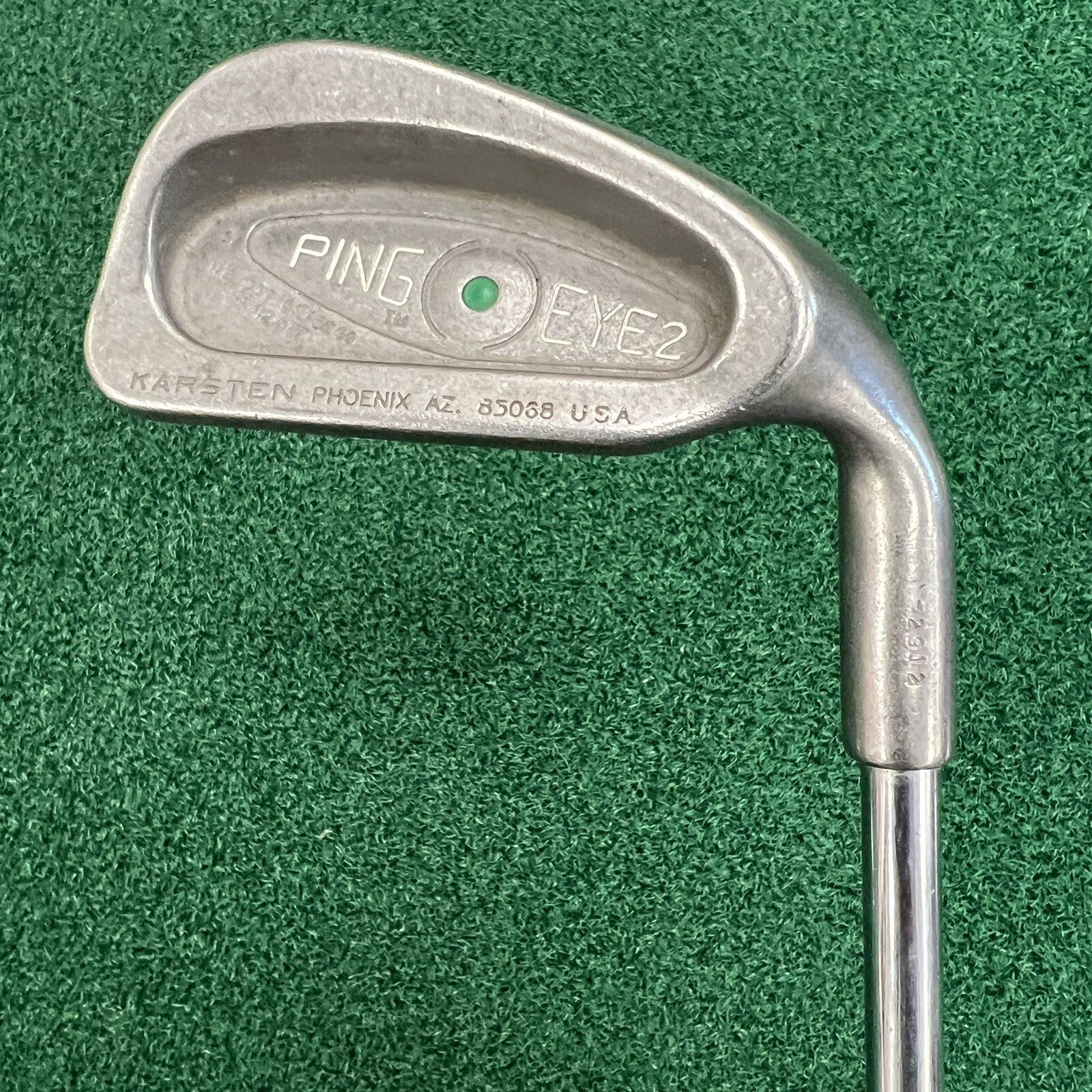 Ping Eye 2 Green Dot 5 Iron Ping Karsten ZZ Lite Steel Shaft MRH 38"