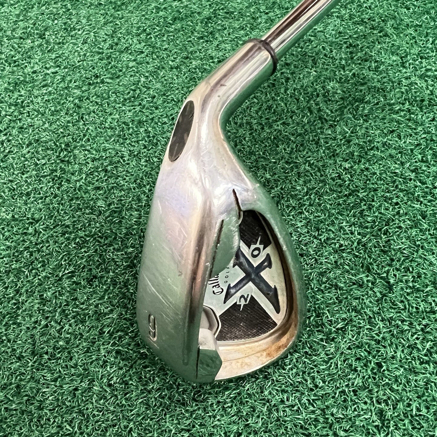 Callaway X-20 Single 9 Iron Uniflex Steel Shaft Men's Right Hand