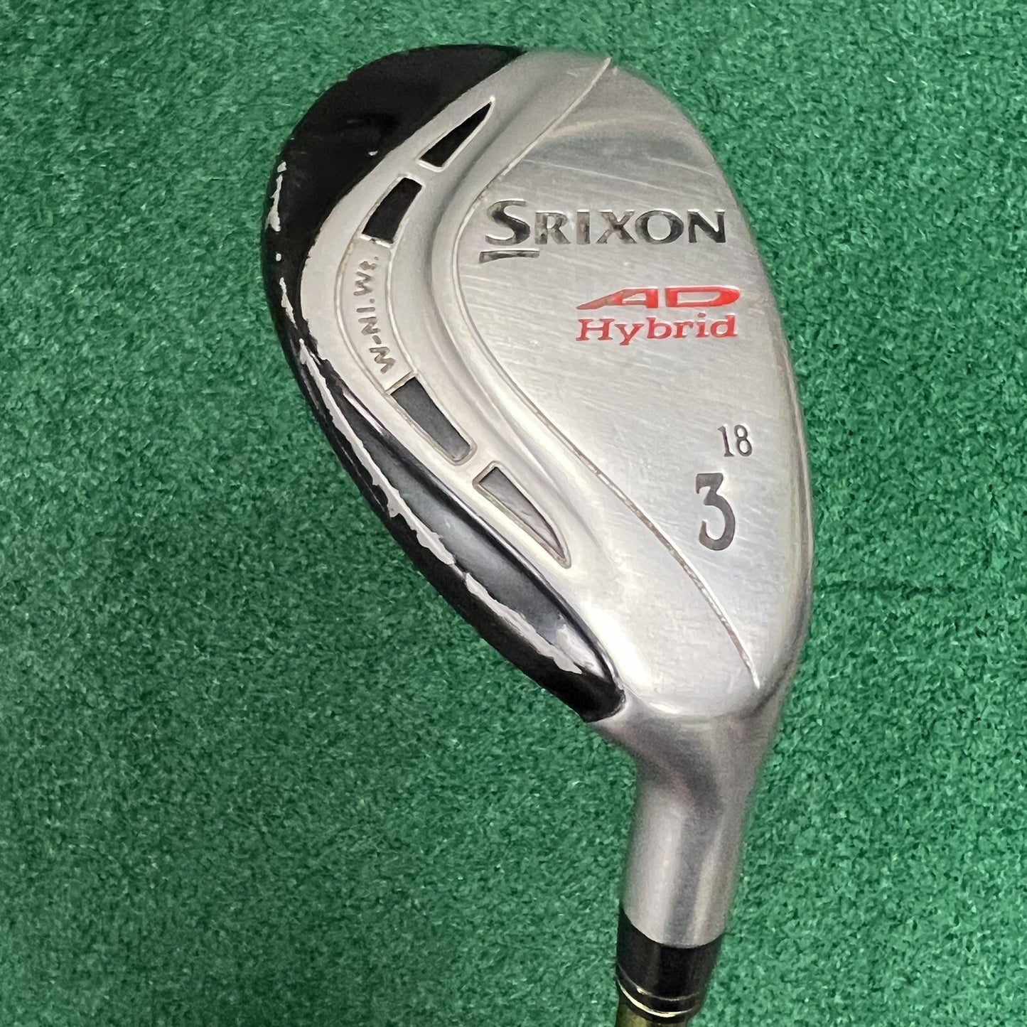 Srixon AD 18° 3H Hybrid Men's Right Hand Aldila NV Stiff Flex Graphite Shaft