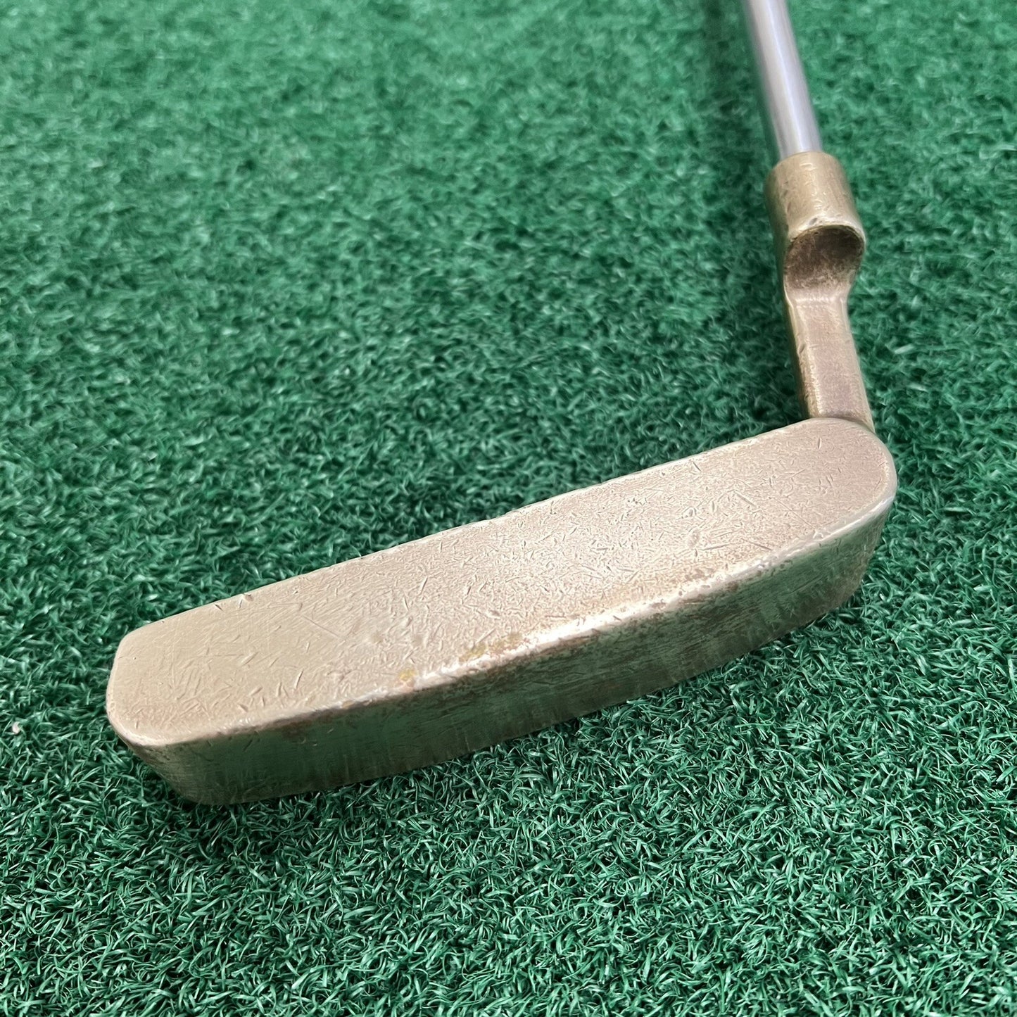 PING L Blade Bronze Heel Shafted Putter 34” Golf Club Right Handed Steel Shaft