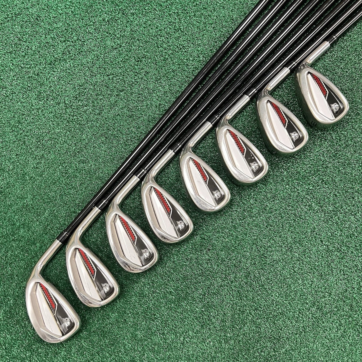 Wilson DynaPower Iron Set 5-PW+GW Iron Set Regular Flex Tensei Graphite Shafts