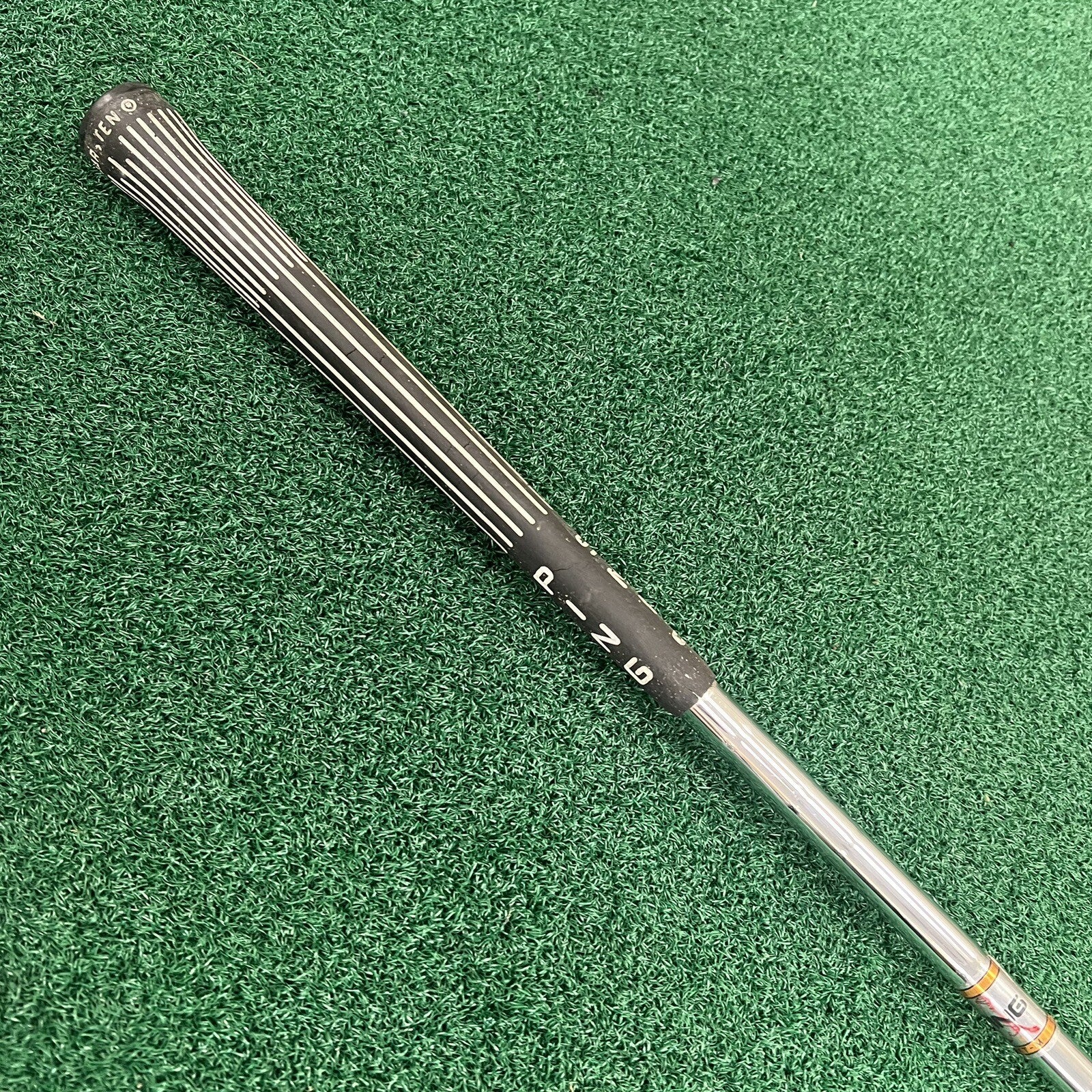 Karsten Ping Zing Black Dot Single 9 Iron KT-M Steel Shaft Men's Right Hand 36"