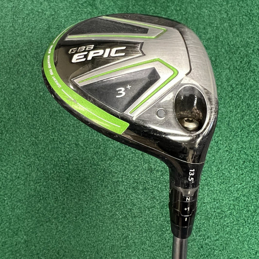 Callaway 2017 GBB Epic 3+ Fairway Wood Men's Right Hand. HZRDOUS 5.5 Reg. w/HC