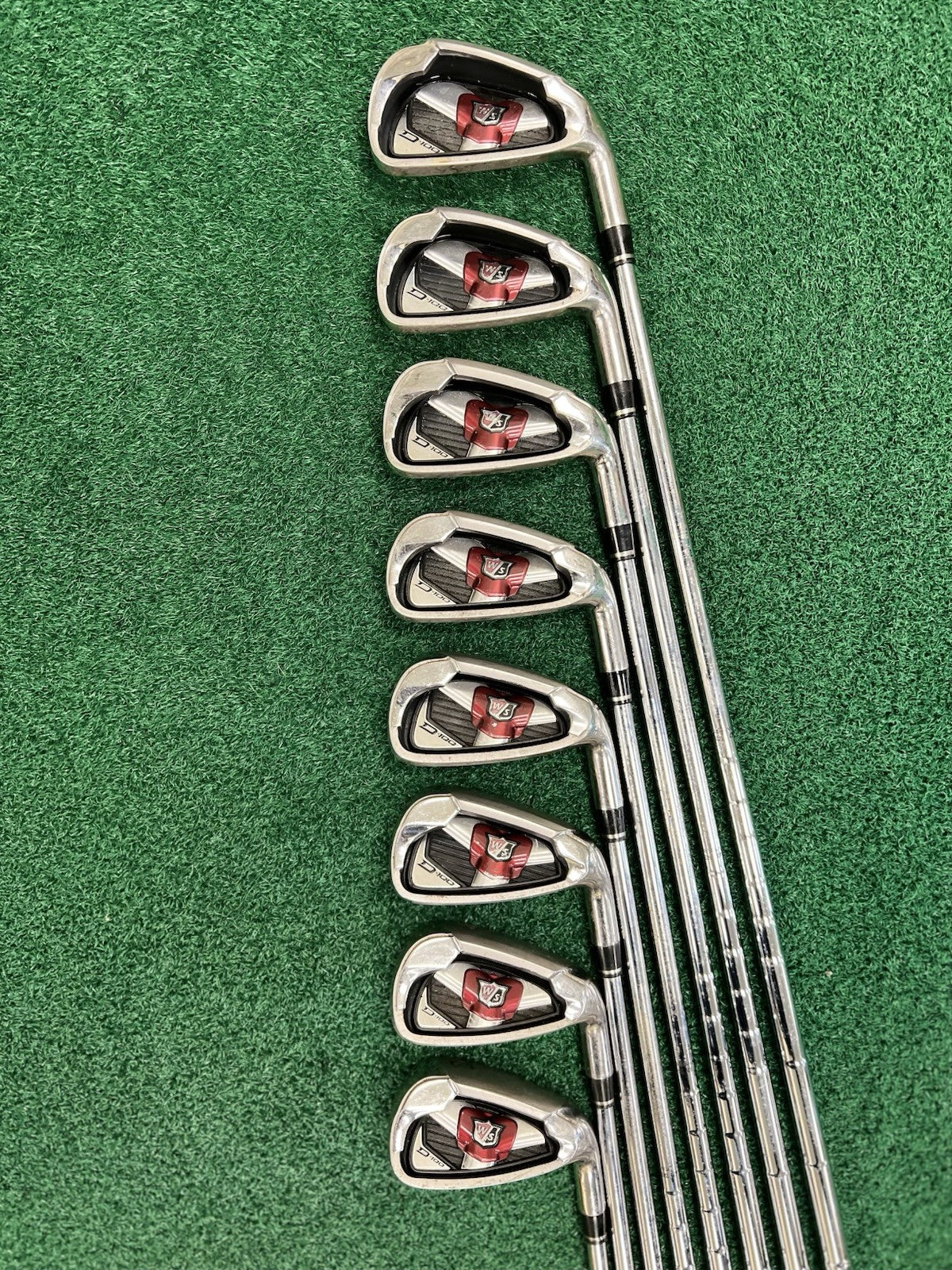 Wilson Staff D100 Iron Set 4-PW+GW Men's Right Hand Regular Flex Steel Shafts