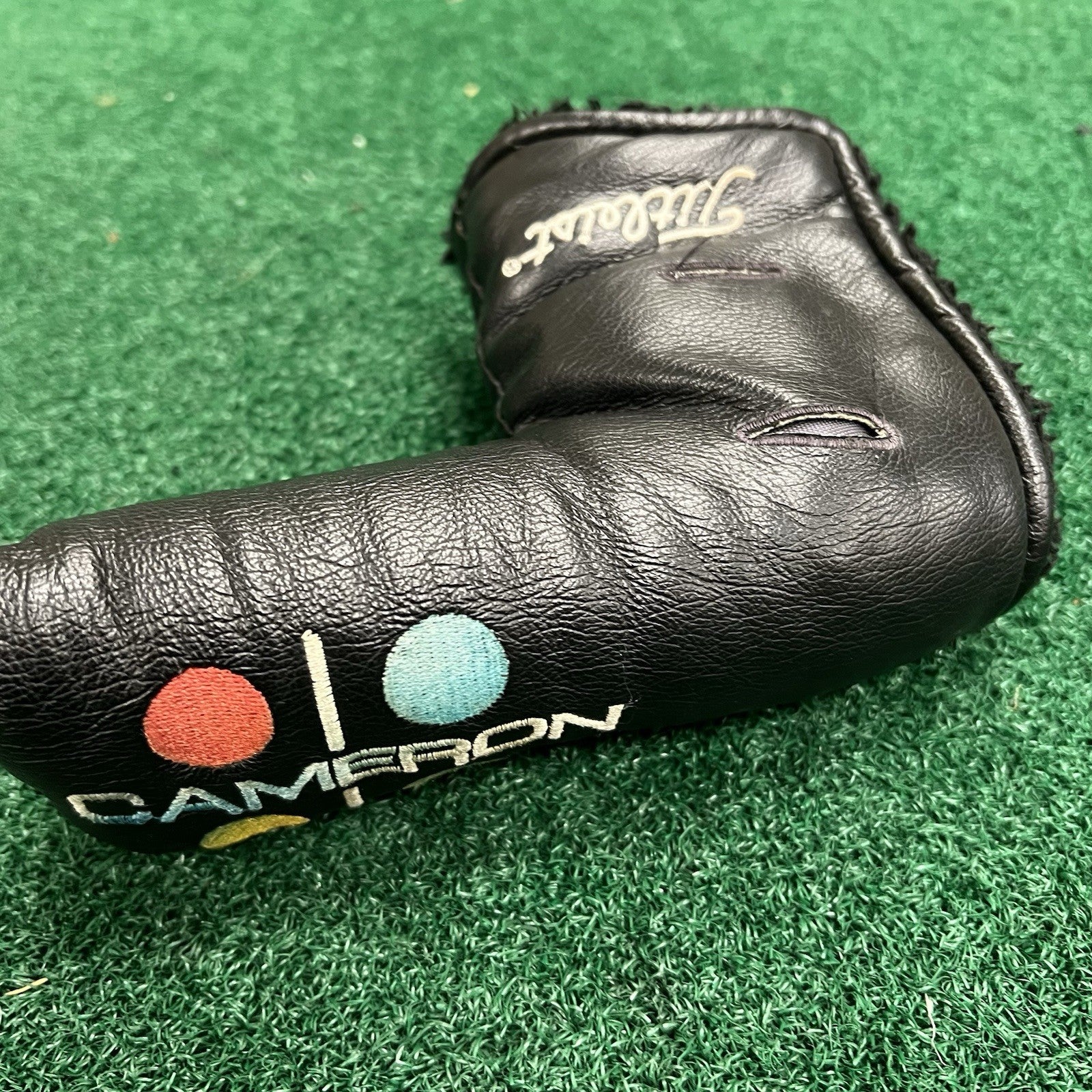 Scotty Cameron Studio Style Blade Titleist Putter Headcover 2005 Black