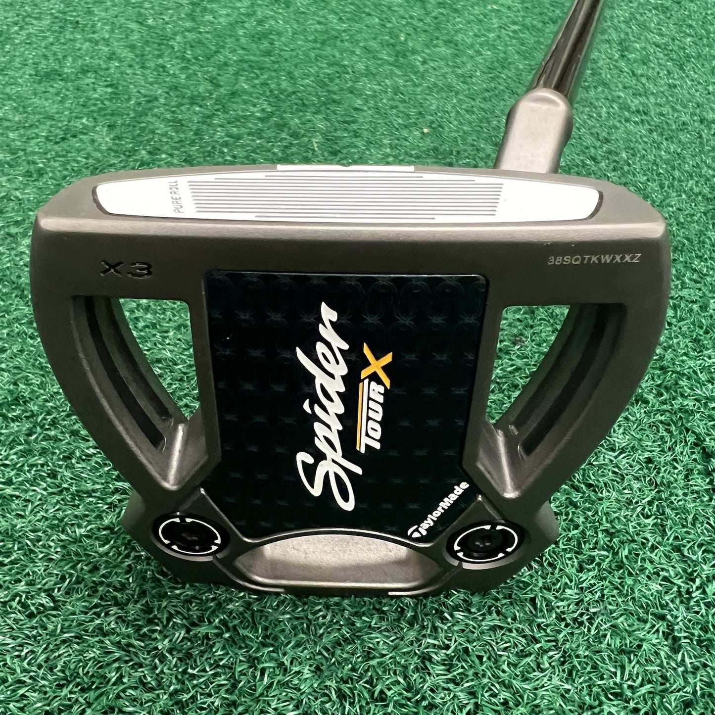 TaylorMade Spider Tour #3 Putter 38'' X3 Right Hand KBS Steel Shaft w/HC MINT!