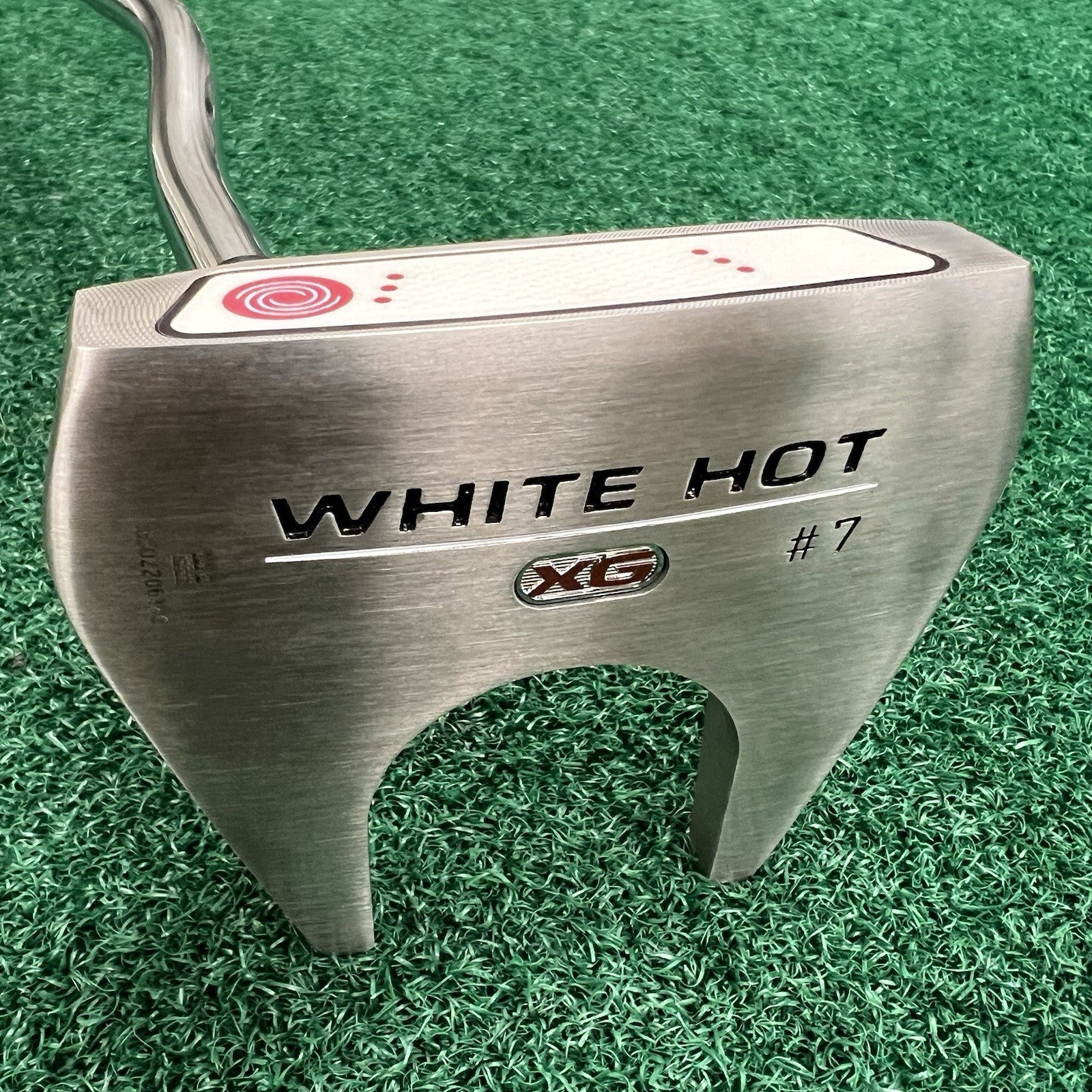 Odyssey White Hot XG #7 LEFT HAND Mallet Putter 35" MLH Steel Shaft w/HC