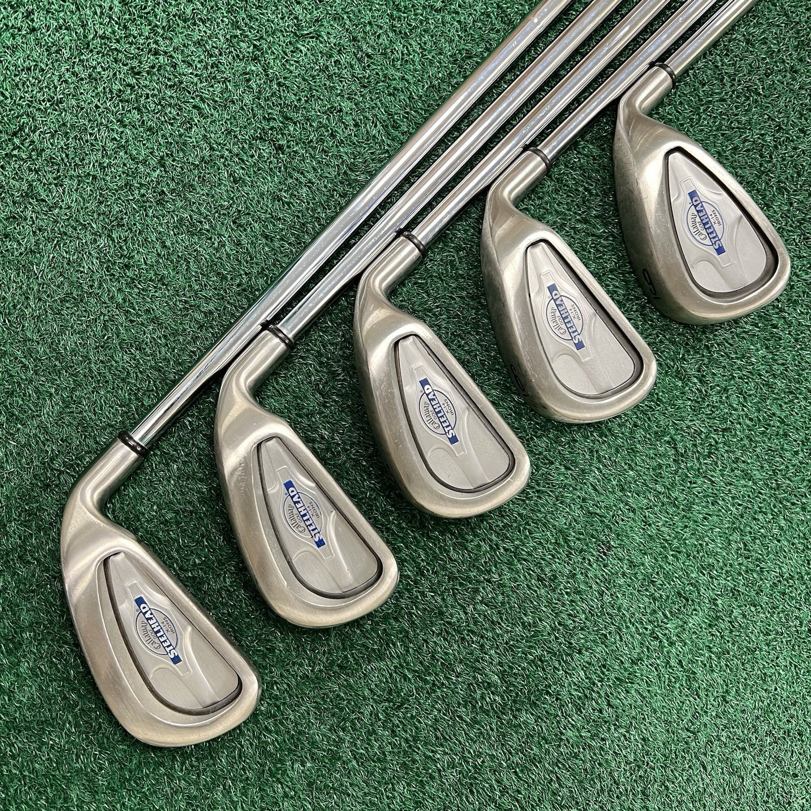 Callaway X-14 Partial Iron Set 3-4-5-6-9 Irons Men's Right Hand Uniflex Steel