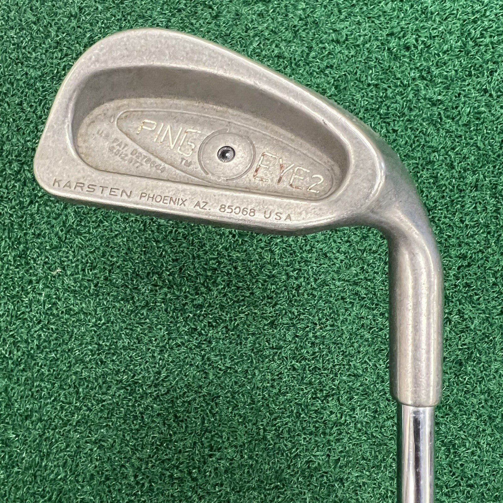 Ping Eye 2 Single 5 Iron Black Dot Karsten ZZ-Lite Regular Steel Mens RH 38"