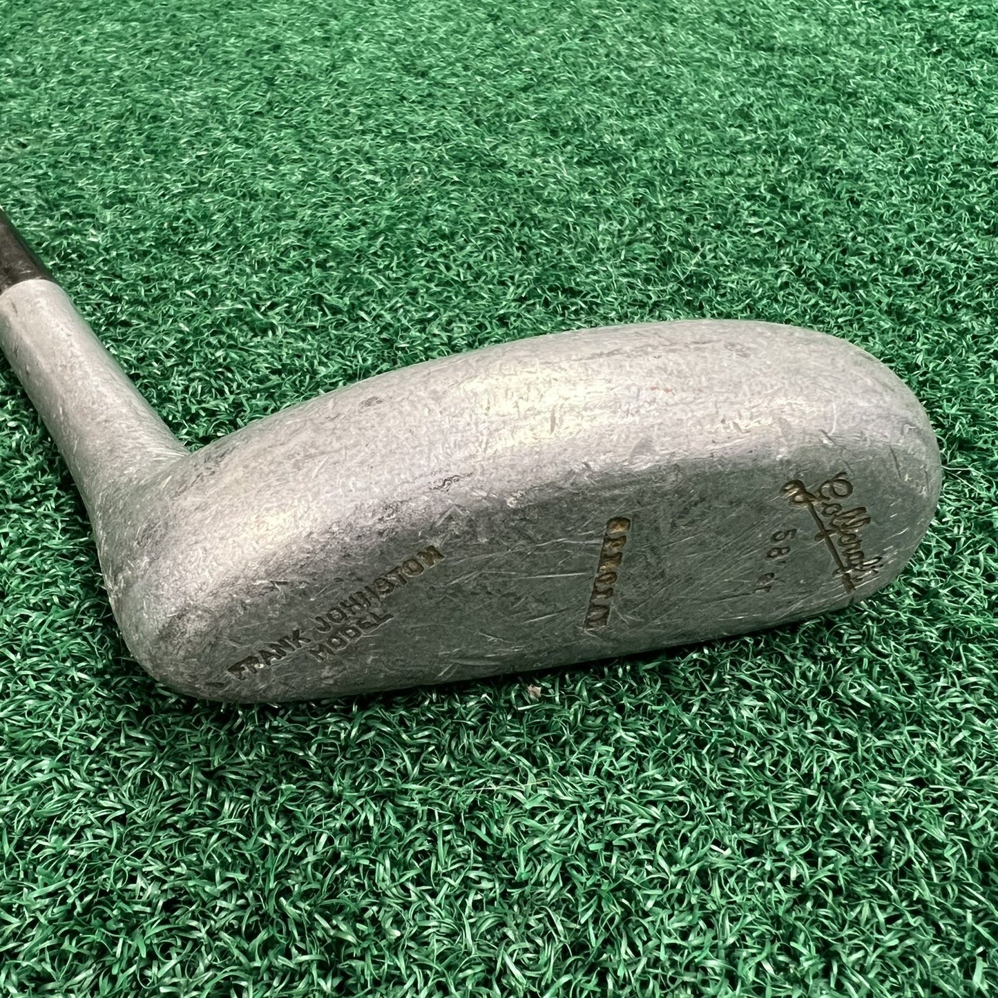 Golfcraft Frank Johnston Model 58'er Men's Right Hand Steel Shaft 36.5"