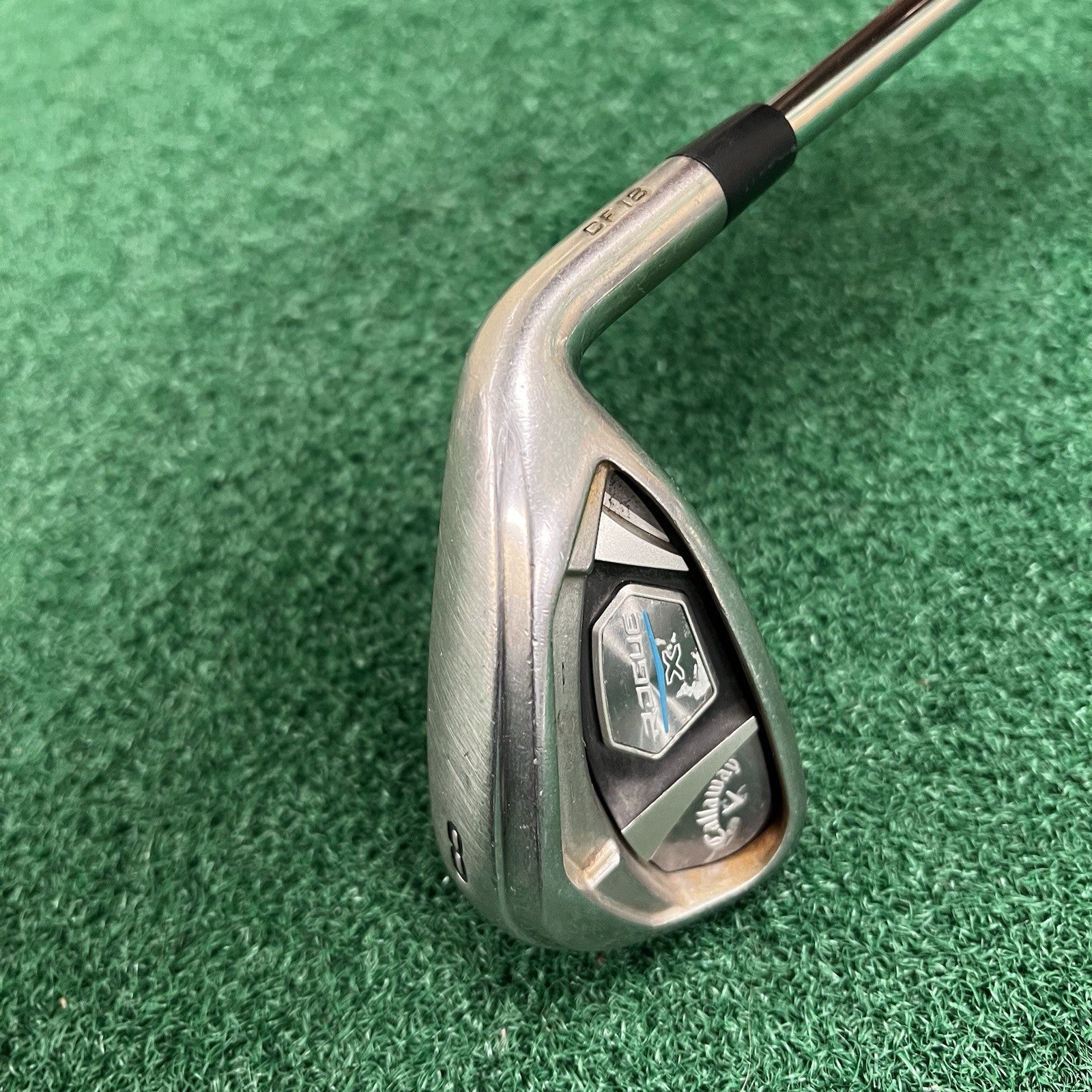 Callaway Rogue X CF18 Single 8 Iron Right Hand Stiff Flex Steel Shaft
