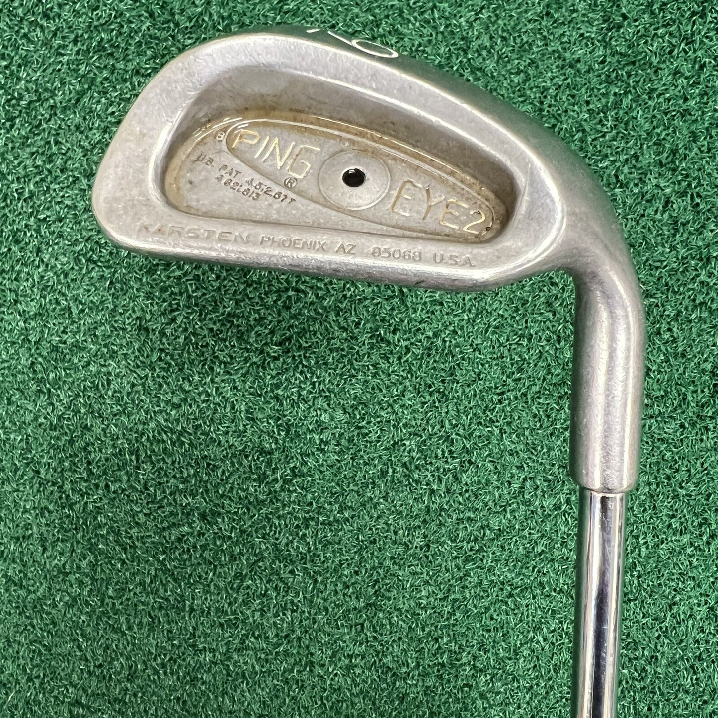 PING Eye 2 Black Dot Single 9 Iron Men's Right Hand Regular Flex Steel Shaft