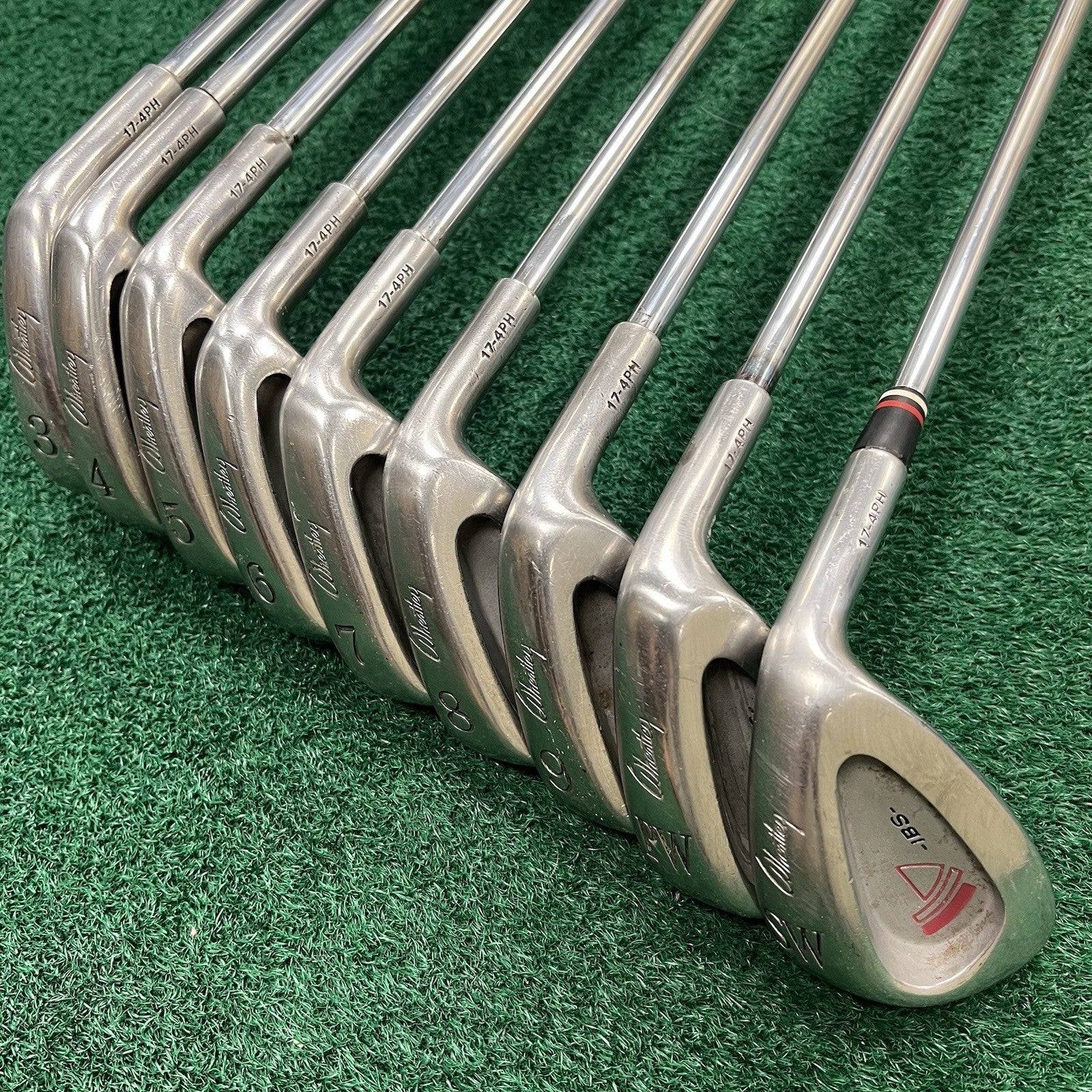 JSW John Wheatley IBS Cavity Back Iron Set MRH 3-PW+SW Regular Flex Steel Shafts