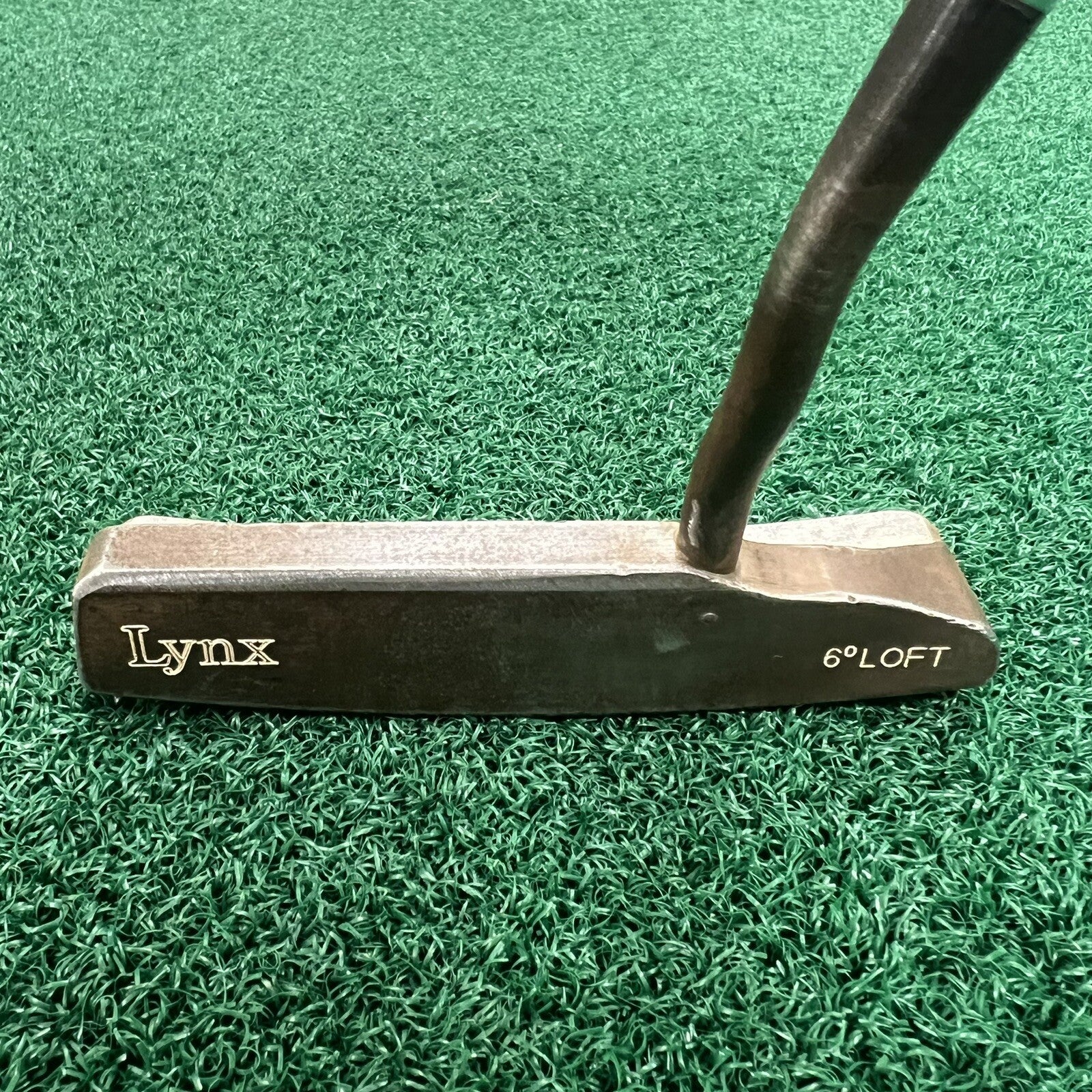 LYNX LPM-B6 Carbon Steel Blade Putter Men's Right Hand 35.5" All Original Steel