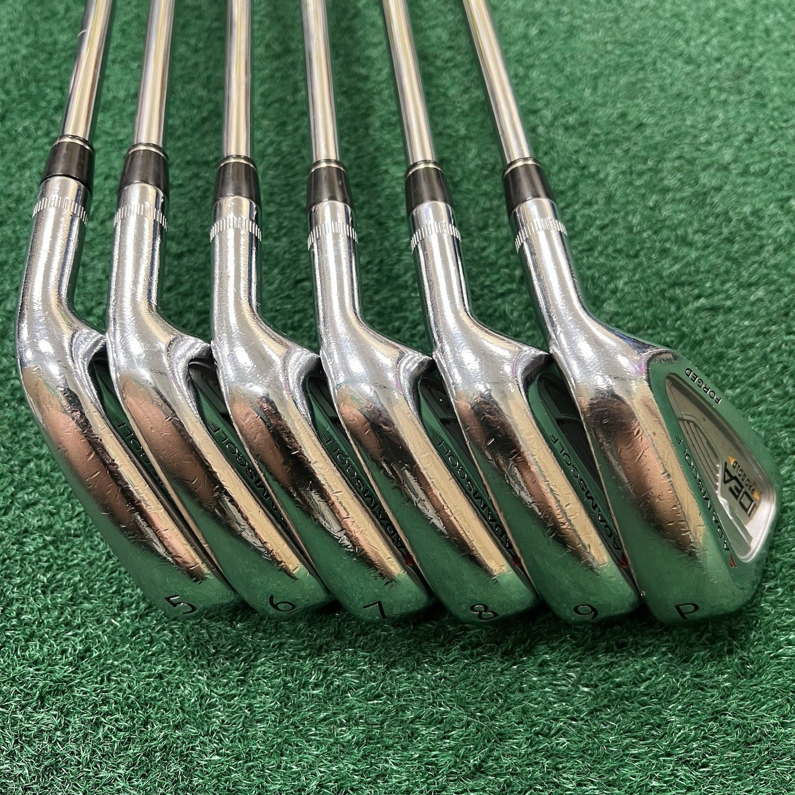 Adams Golf Idea Pro Gold Forged 5-PW Project X Rifle 5.0 Regular Rifle Steel