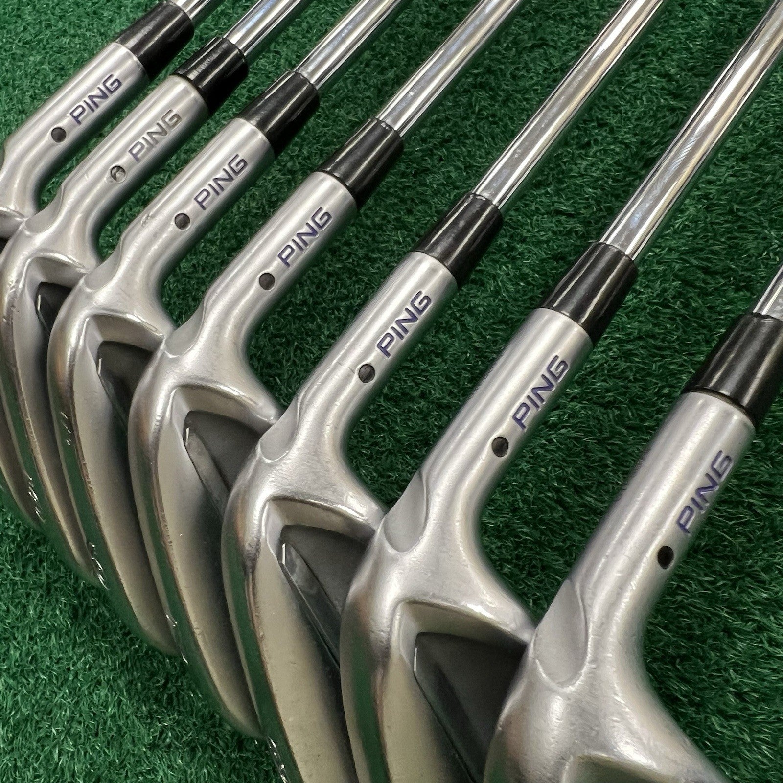 PING iBlade Black Dot Iron Set 4-PW Men's Right Hand Regular Flex Steel Shafts